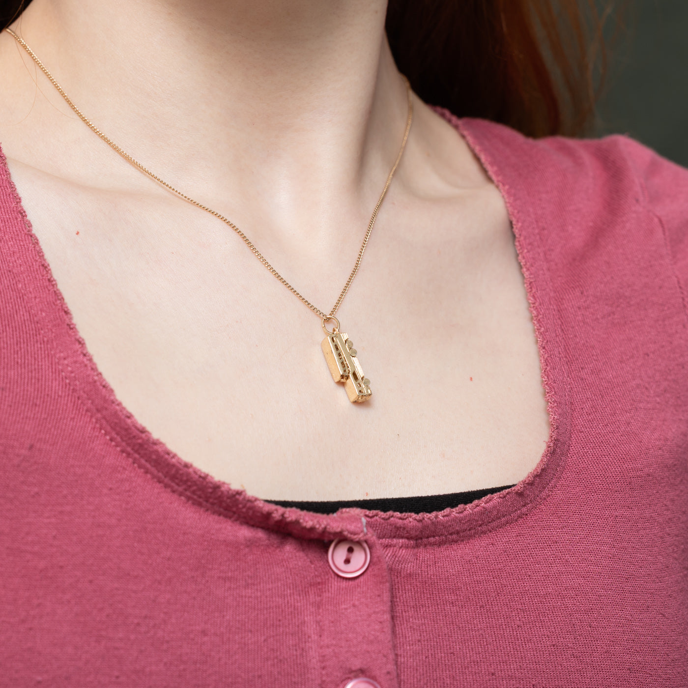 10k Yellow Gold Tour Bus Charm