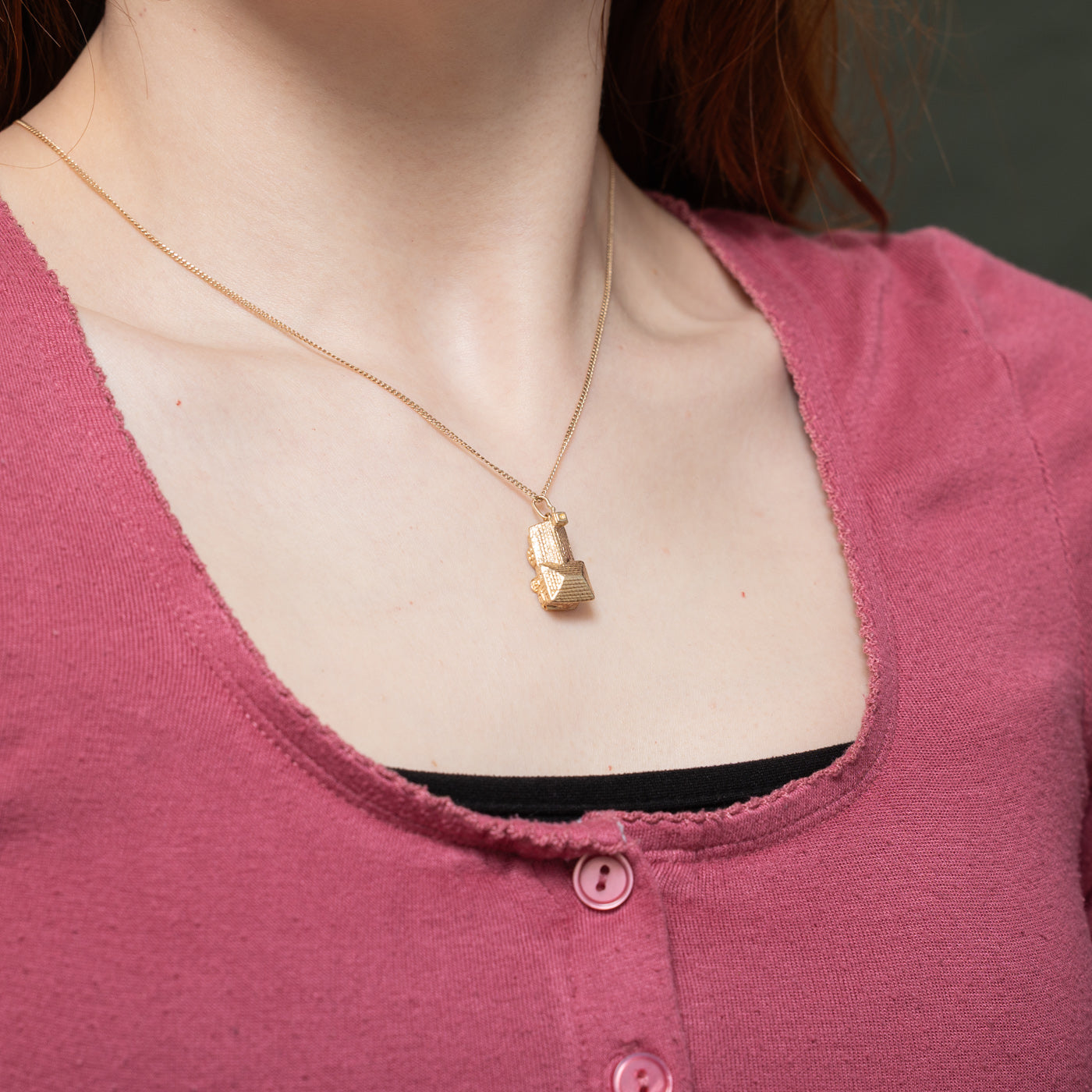 10k Yellow Gold House Charm