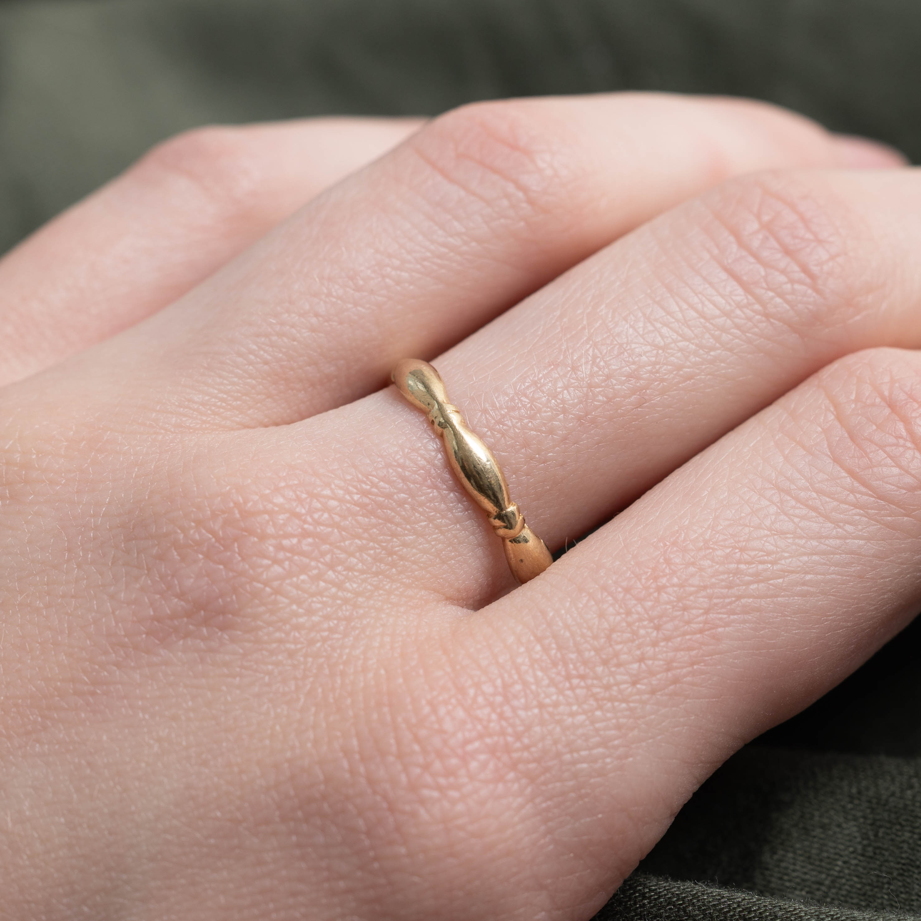 10k Yellow Gold Marquise Band | 3.10mm | SZ 7.5