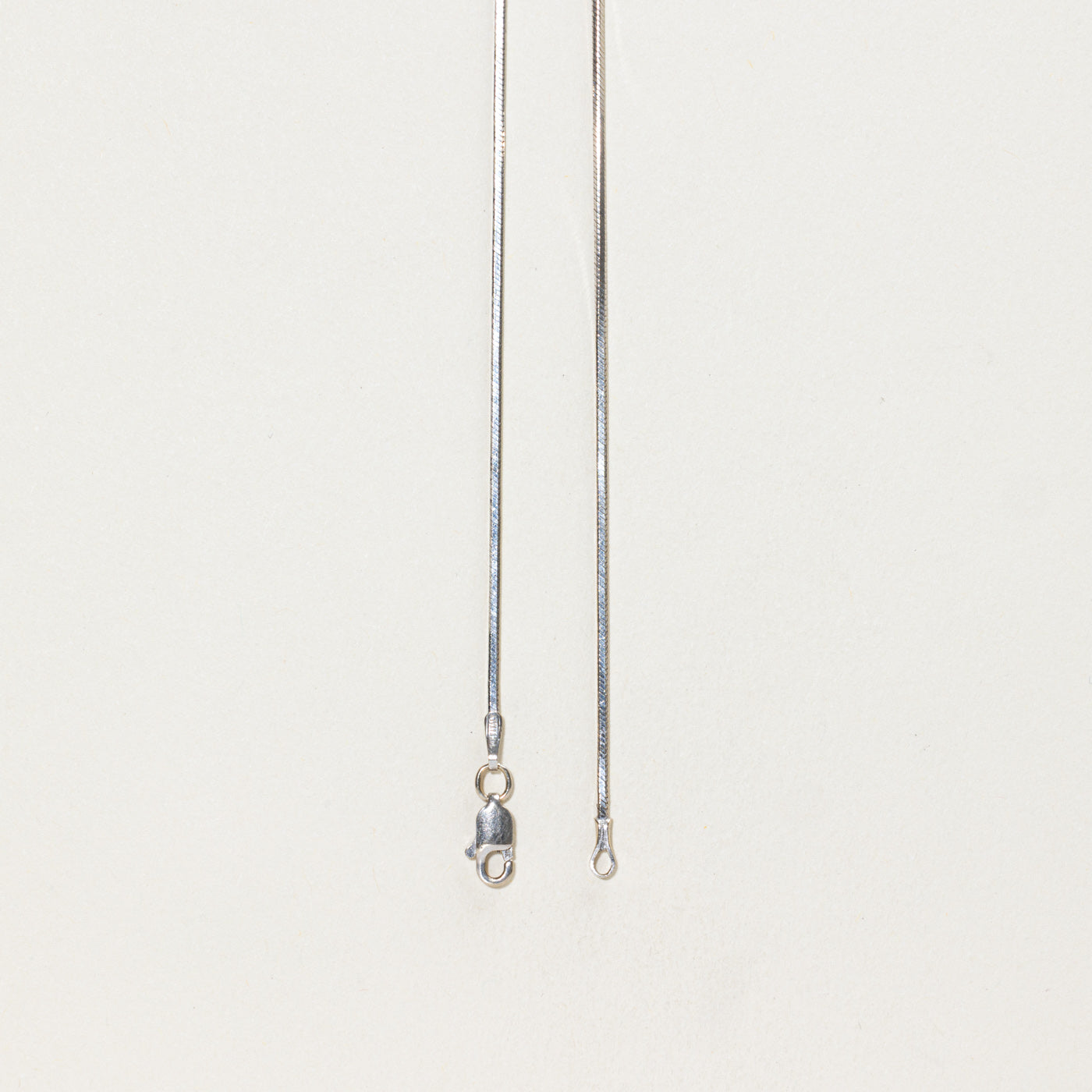 Bezel Set Diamond Snake Chain Necklace | 0.81 ct, 20''|