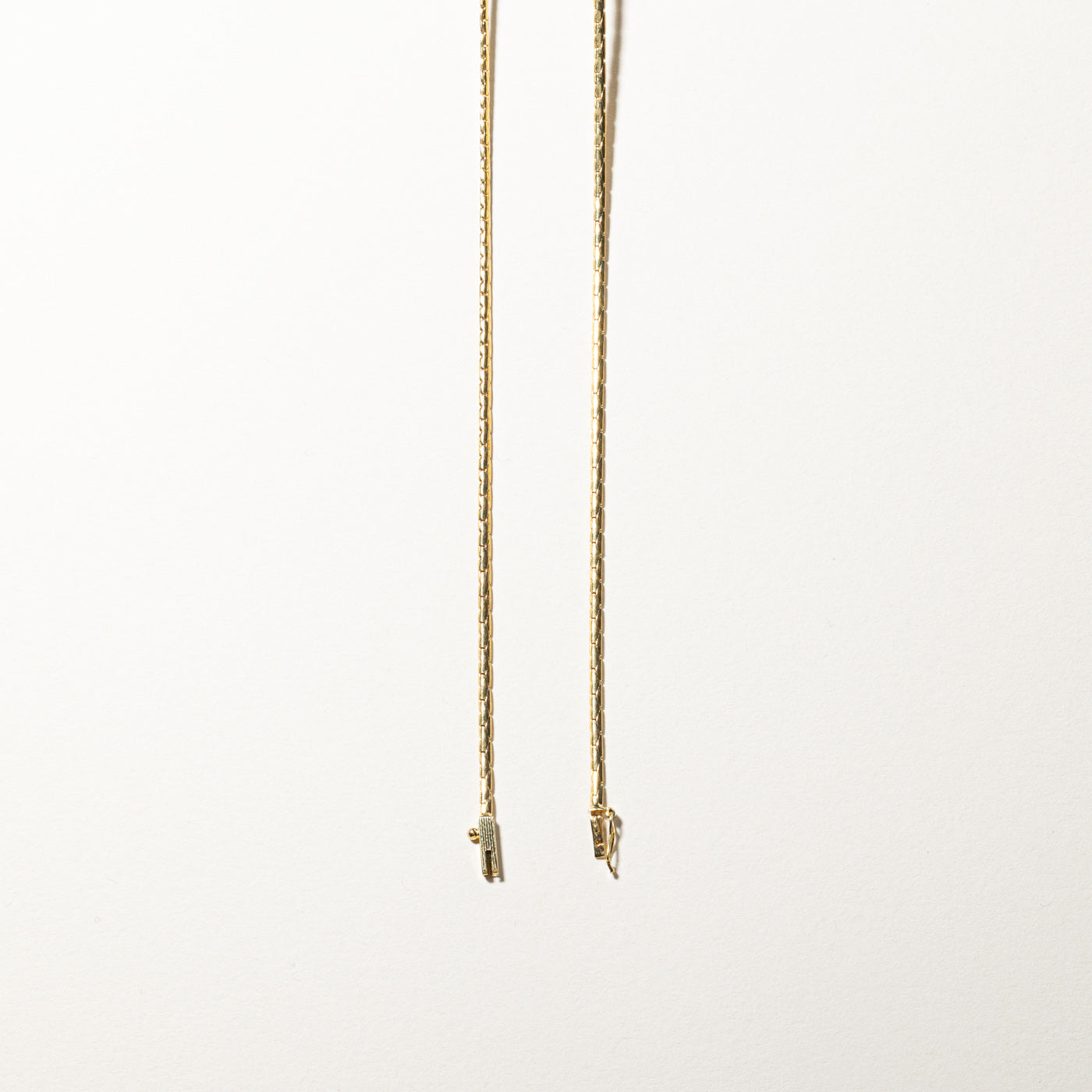 Diamond Textured Necklace | 0.03ctw | 17"|