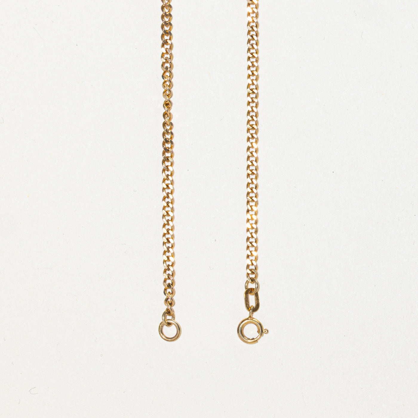 1970s Birmingham Amethyst Cuban Link Pendant Necklace | 6.65ct | 18" |