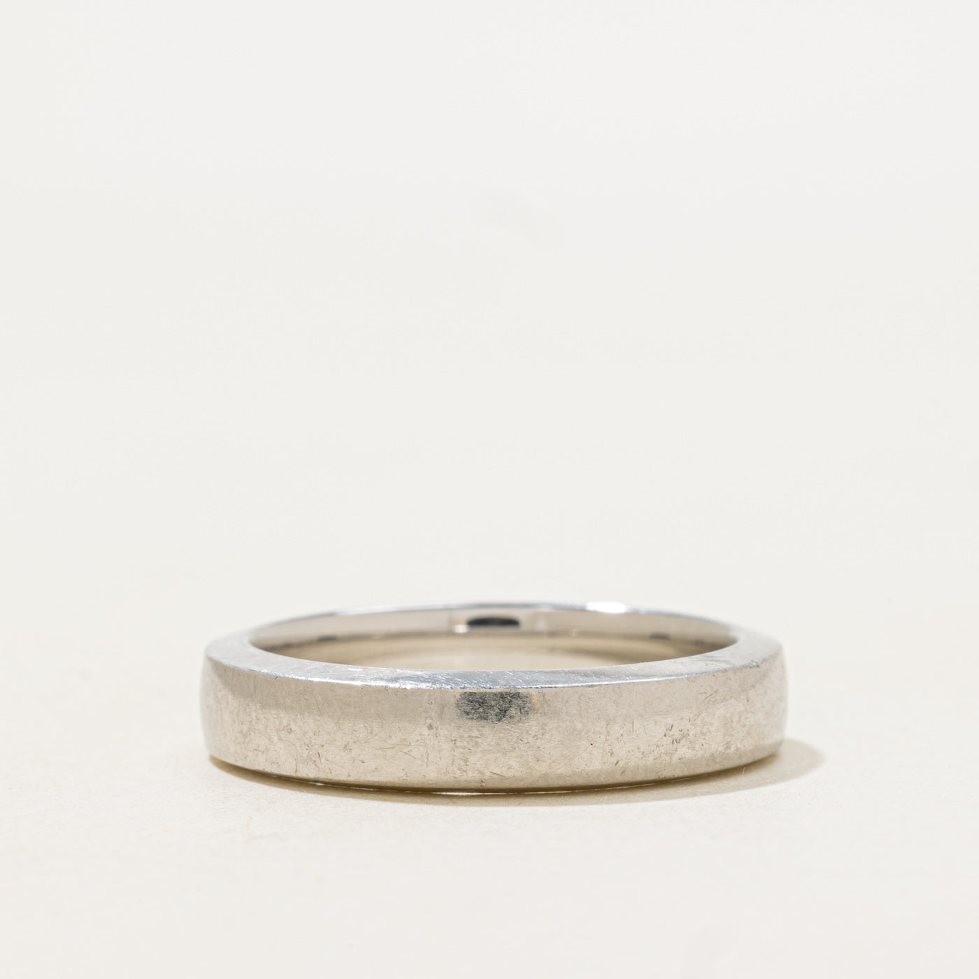 'Tiffany & Co' The Charles Tiffany Setting Satin Finish Ring | 5.00mm | SZ 10.5 |