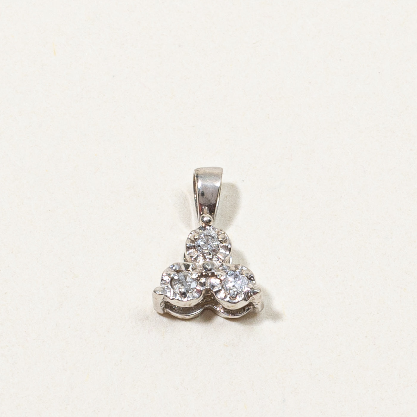 Three Stone Diamond Pendant | 0.03ctw |