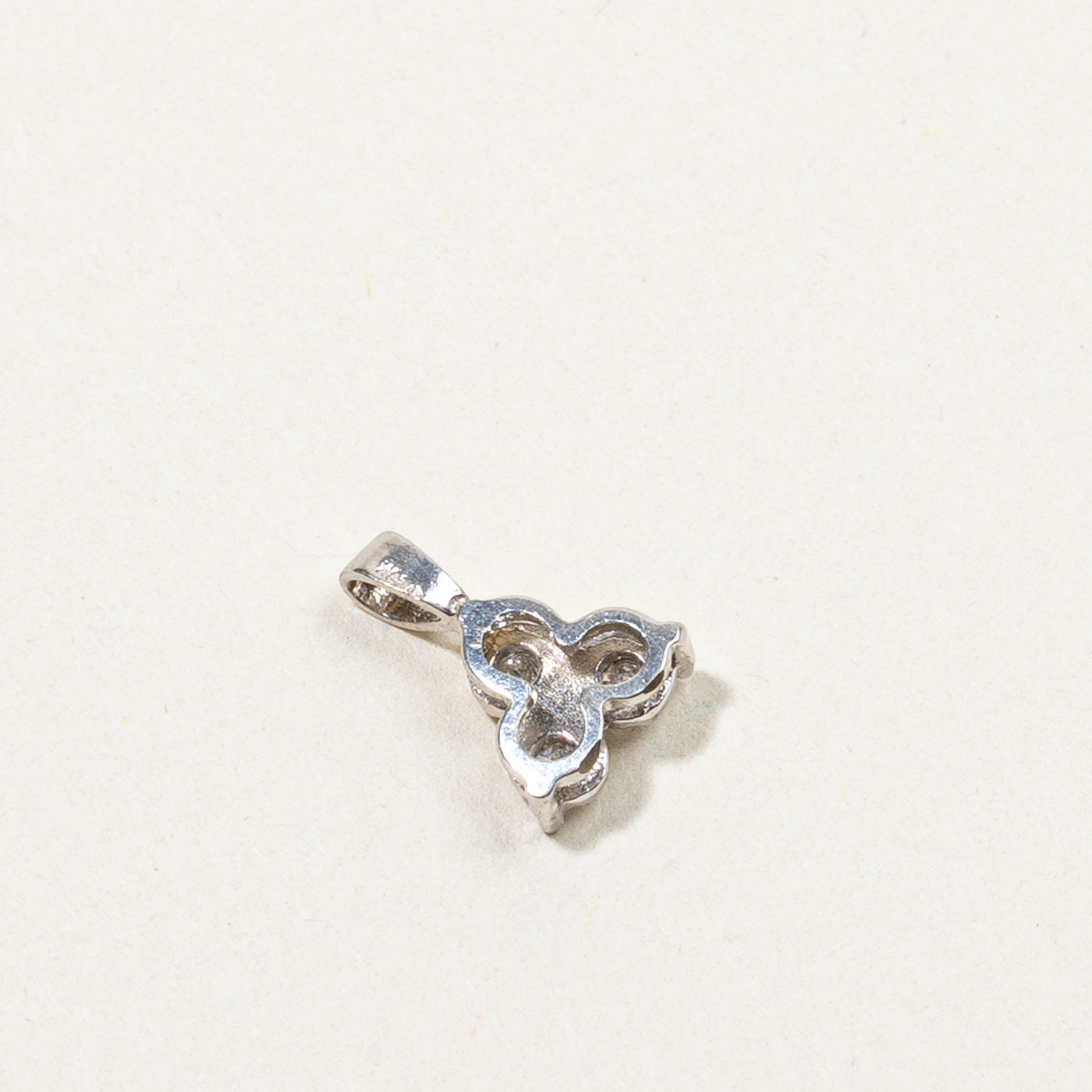 Three Stone Diamond Pendant | 0.03ctw |