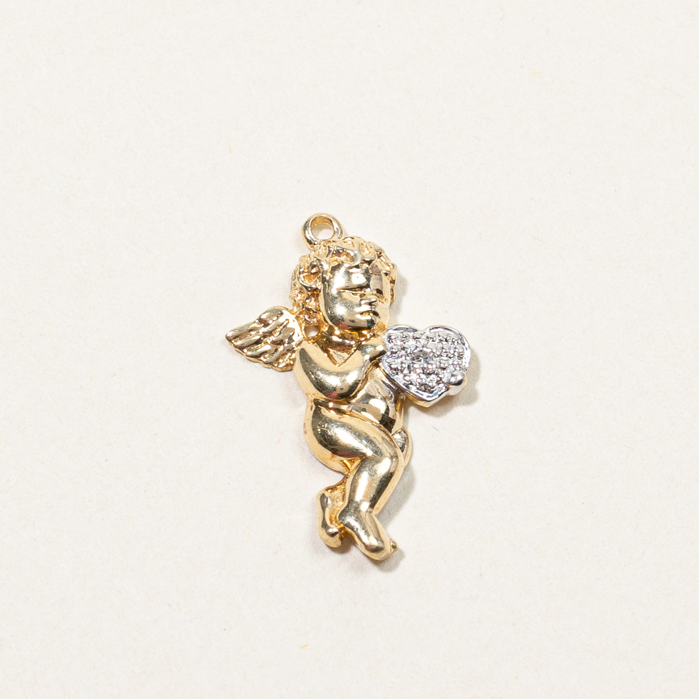 Diamond Angel Pendant | 0.01ct |