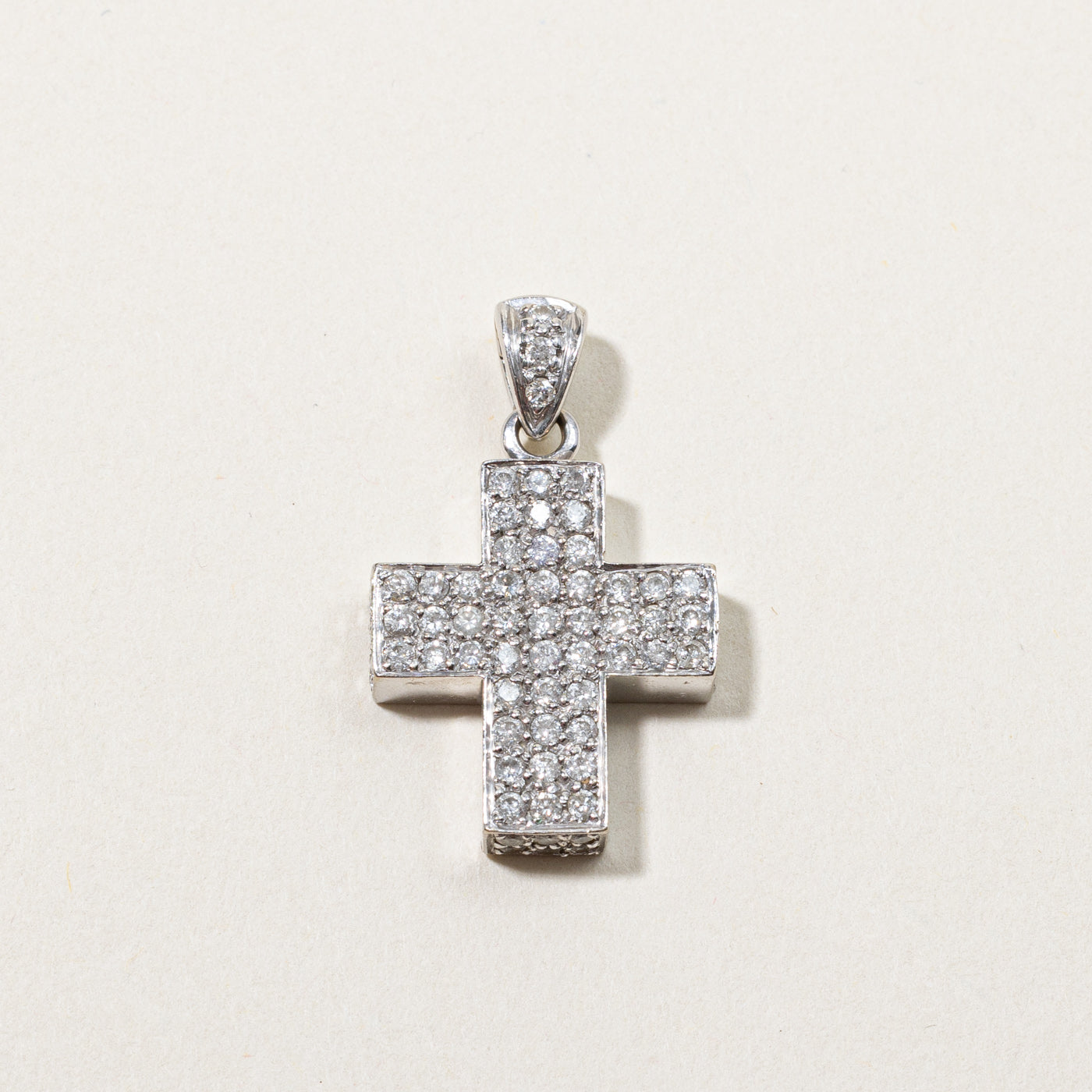 Diamond Cross Pendant | 0.51ctw |
