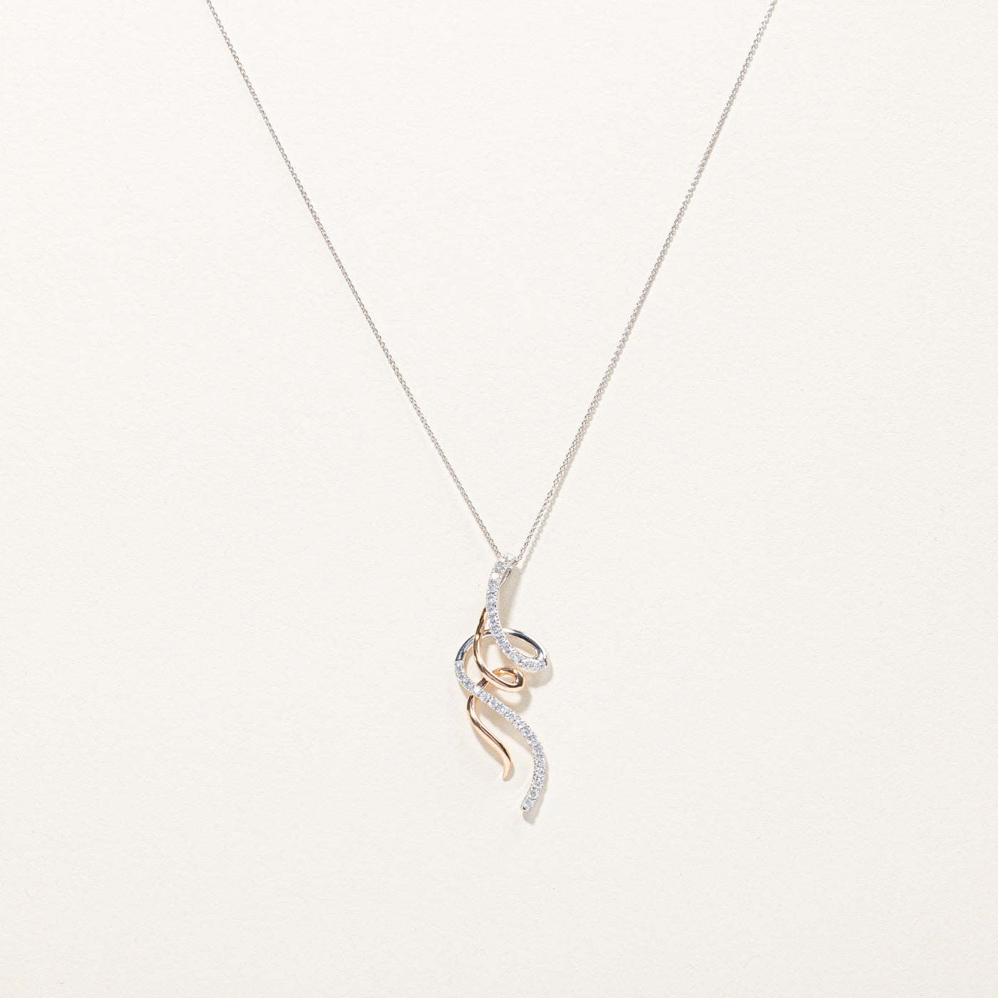 Diamond Journey Pendant Necklace | 0.30ctw | 18"|