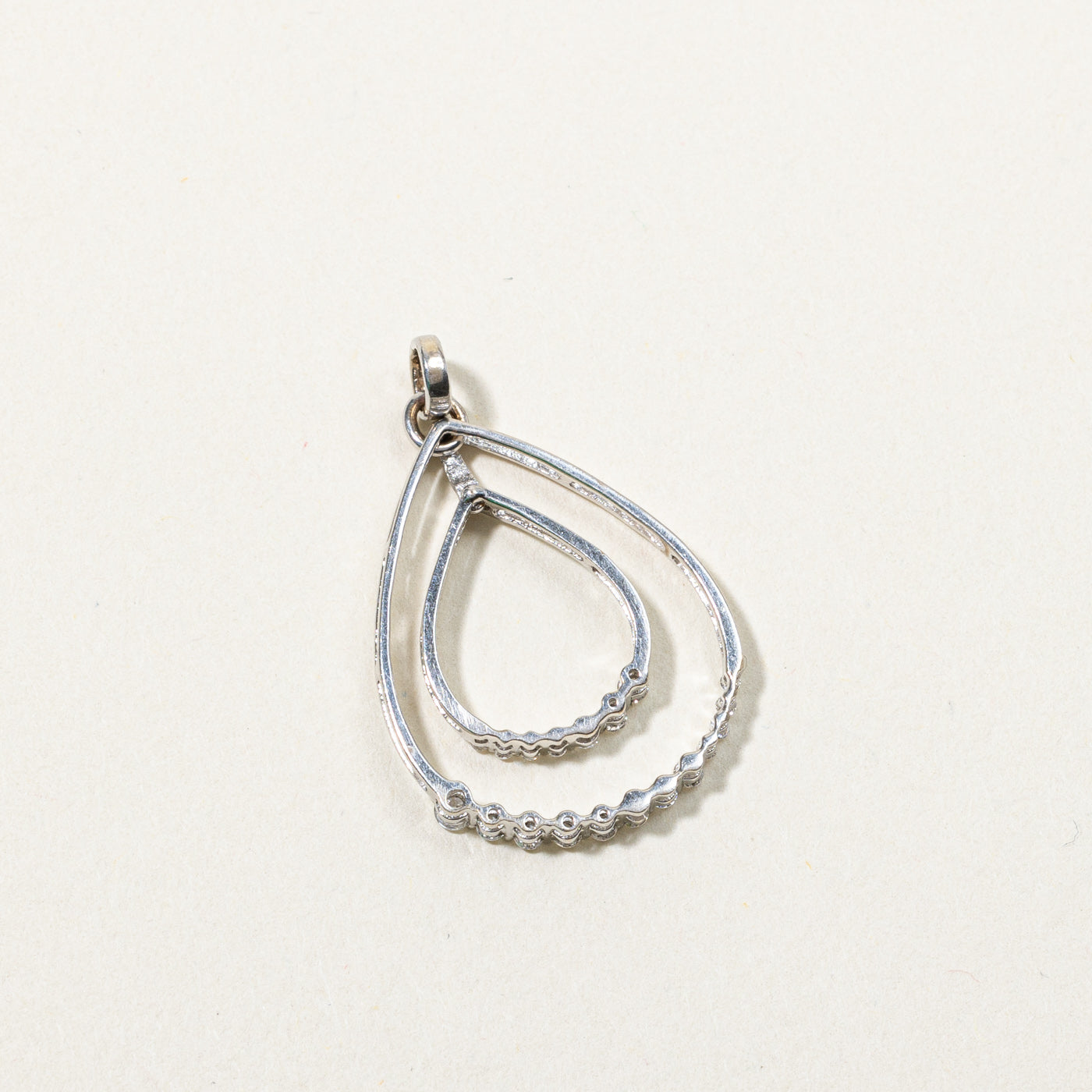 Diamond Drop Pendant | 0.18ctw |