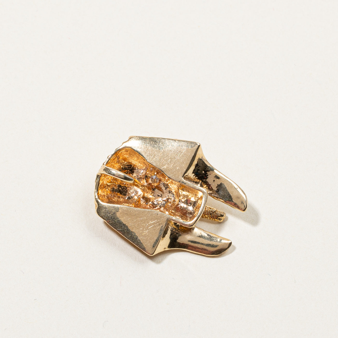Diamond Egyptian Pharaoh Pendant | 0.10ctw |