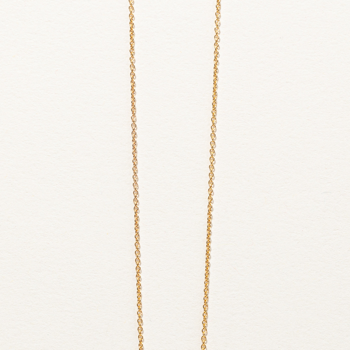 Textured Diamond Necklace | 0.05ctw | 16"|