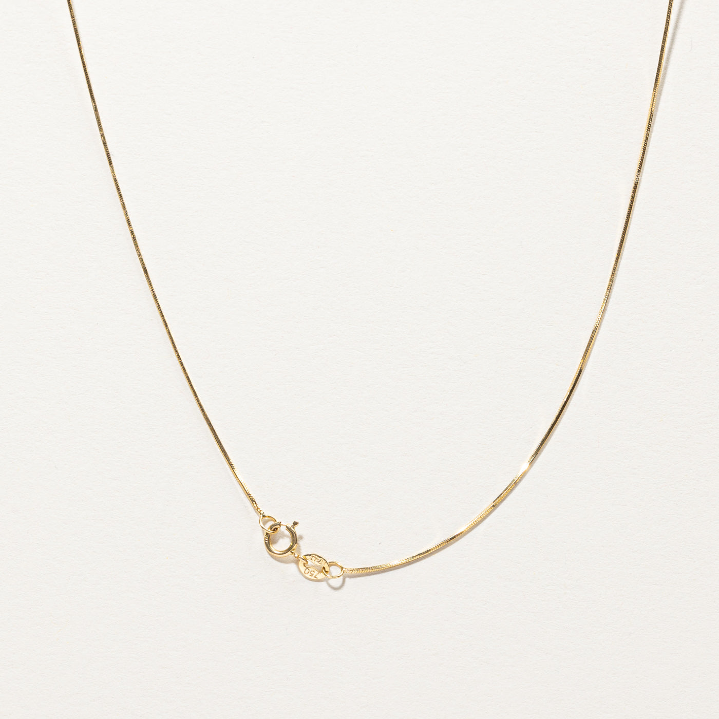 Braided Diamond Necklace | 0.06ctw | 18"|
