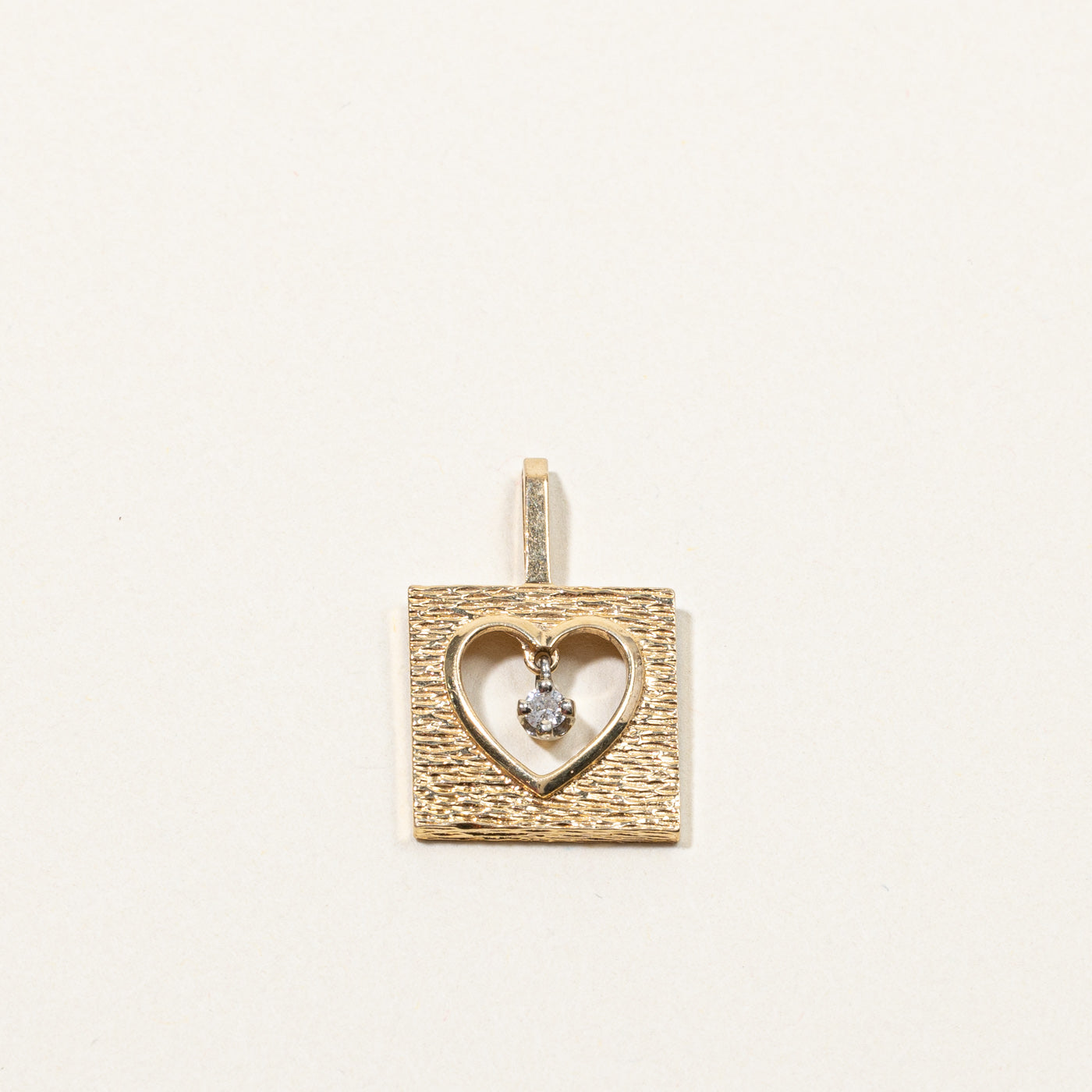 Diamond Heart Pendant | 0.04ct |