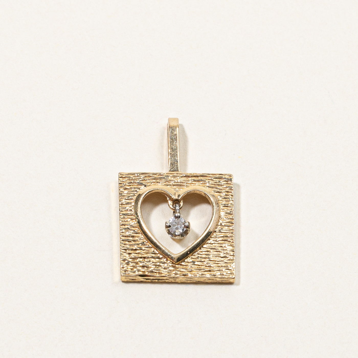 Diamond Heart Pendant | 0.04ct |