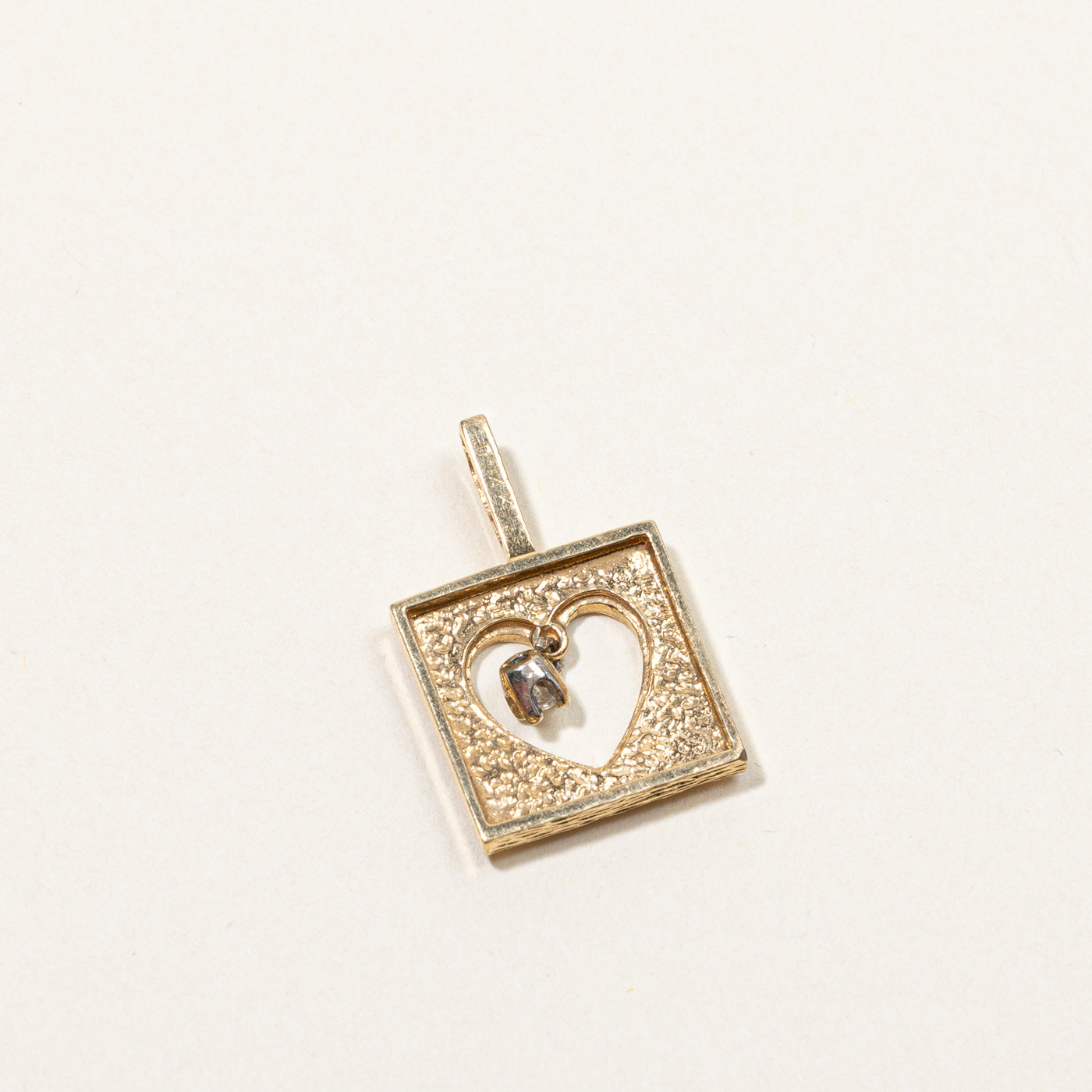 Diamond Heart Pendant | 0.04ct |
