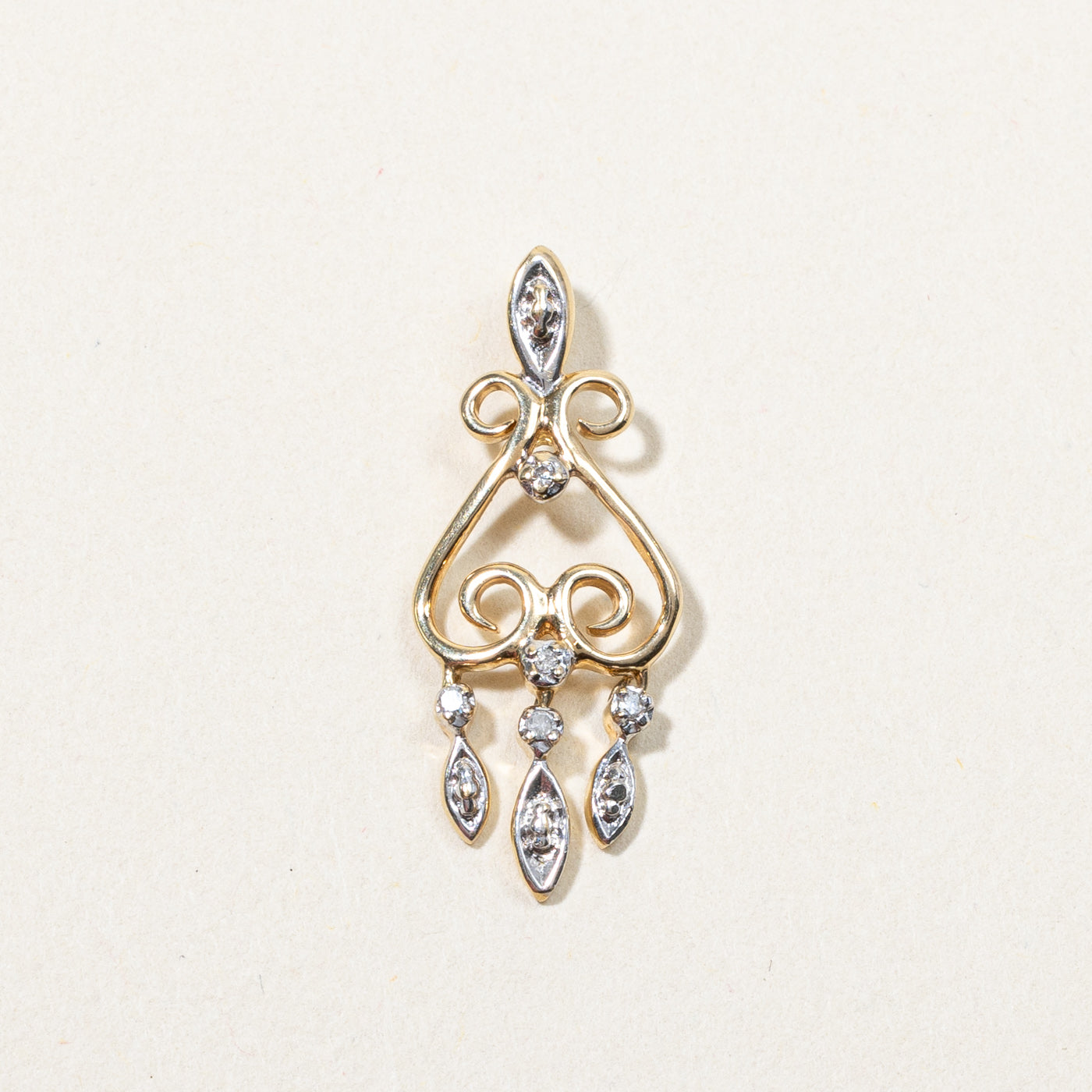 Diamond Dangle Pendant | 0.05ctw |