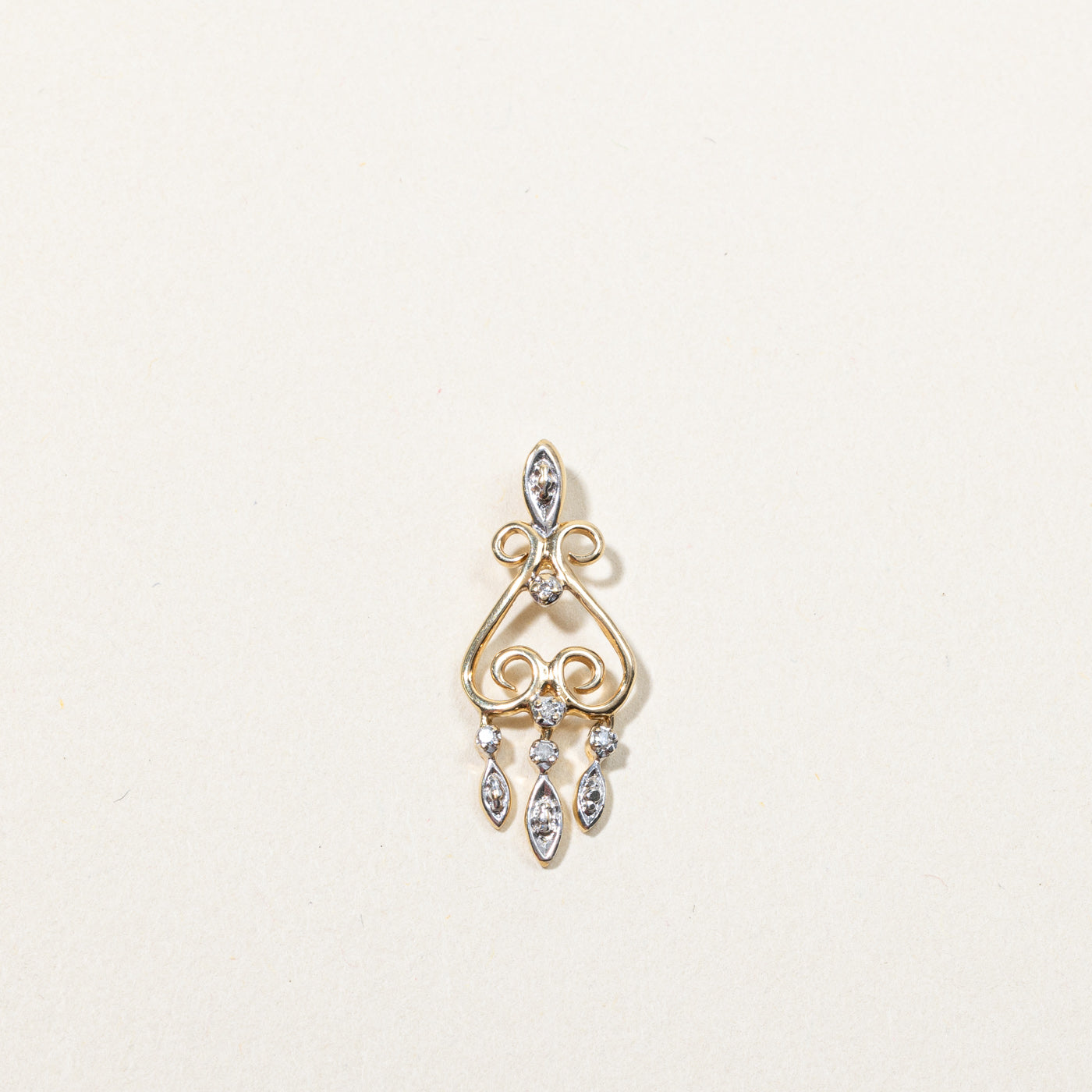 Diamond Dangle Pendant | 0.05ctw |