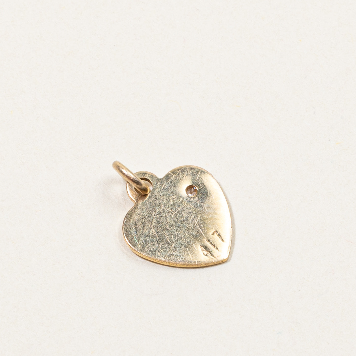 Diamond Heart Pendant | 0.01ct |
