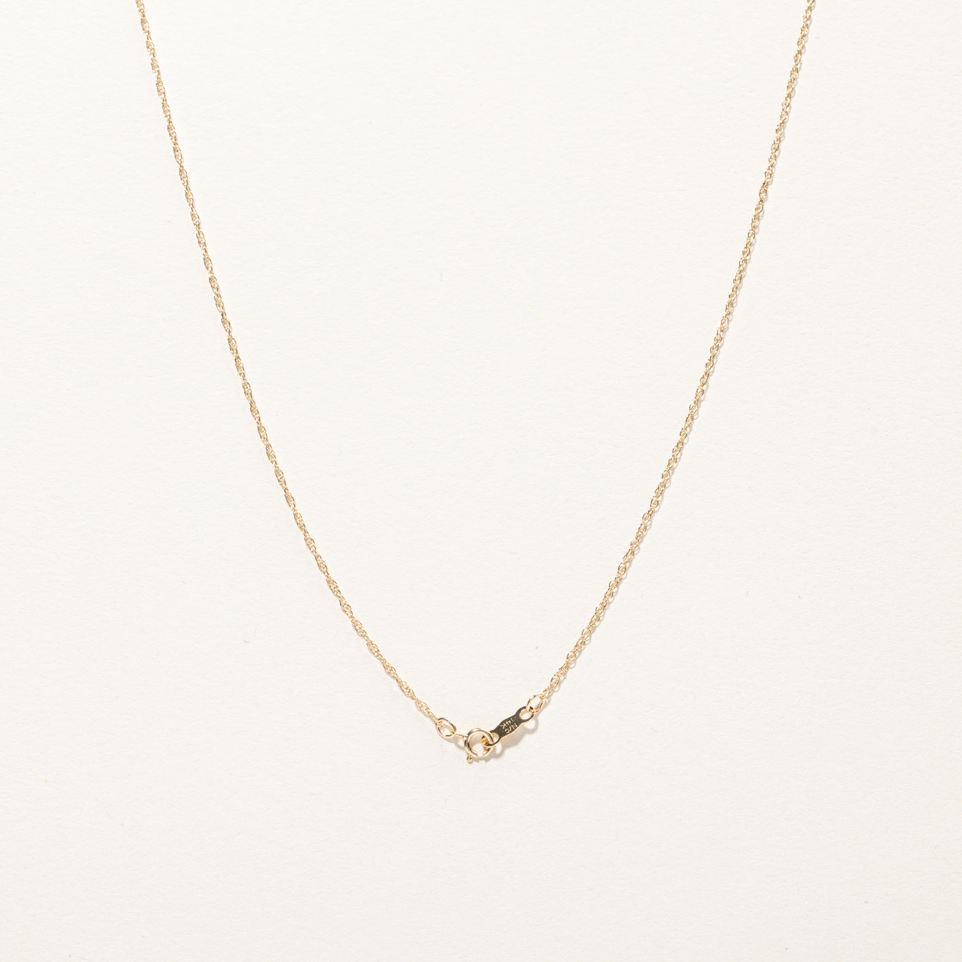 Three Stone Diamond Pendant Necklace | 0.06ctw | 16"|
