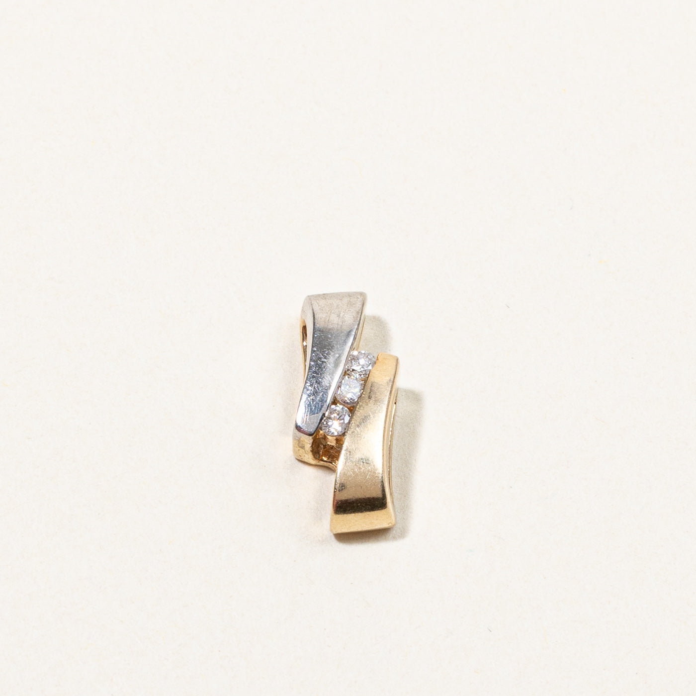 Tension Set Diamond Pendant | 0.06ctw |