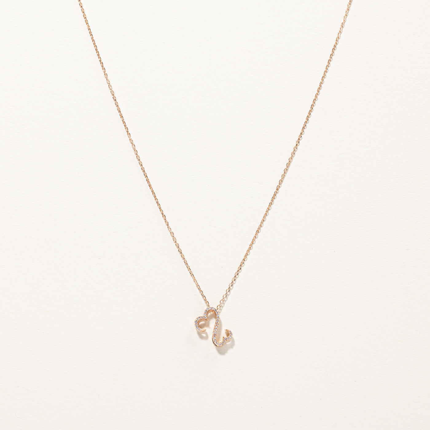 Pave Set Diamond Pendant Necklace | 0.06ctw | 18"|