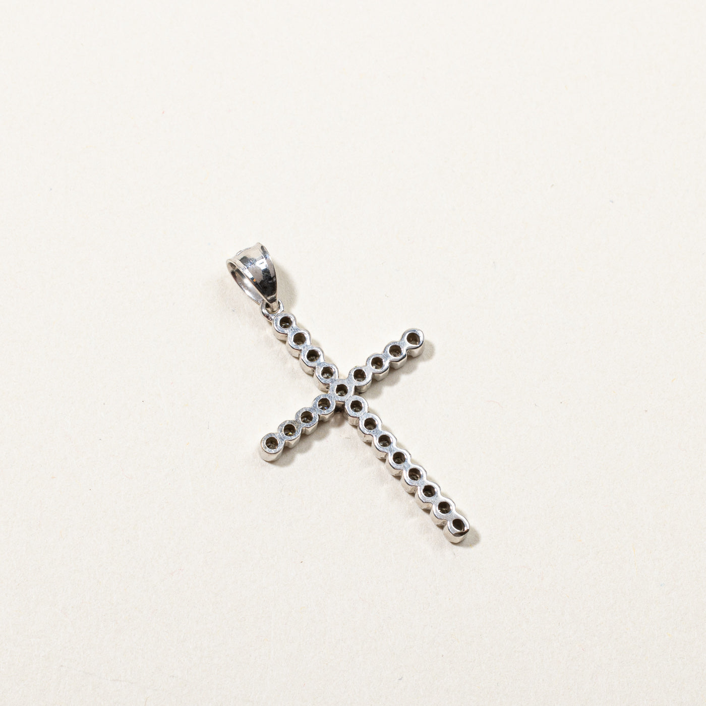 Diamond Cross Pendant | 0.21ctw |