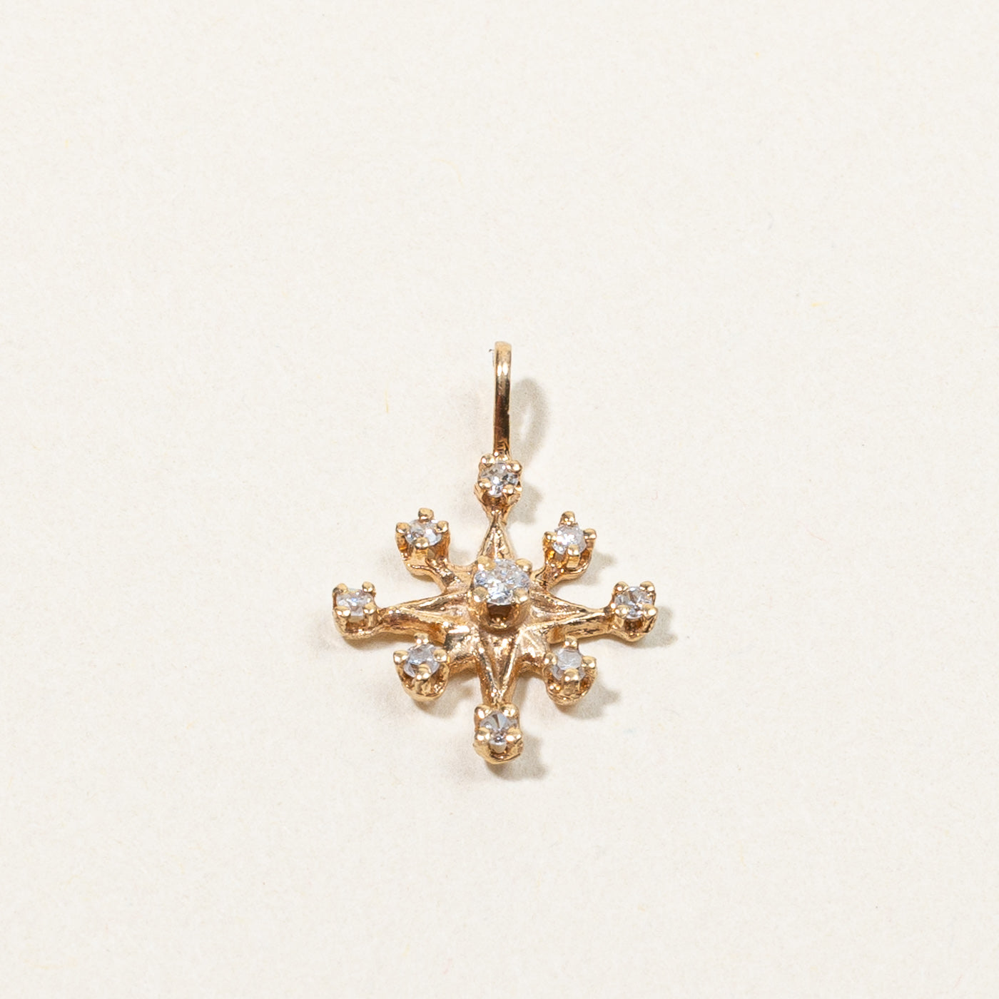 Diamond Star Pendant | 0.10ctw |