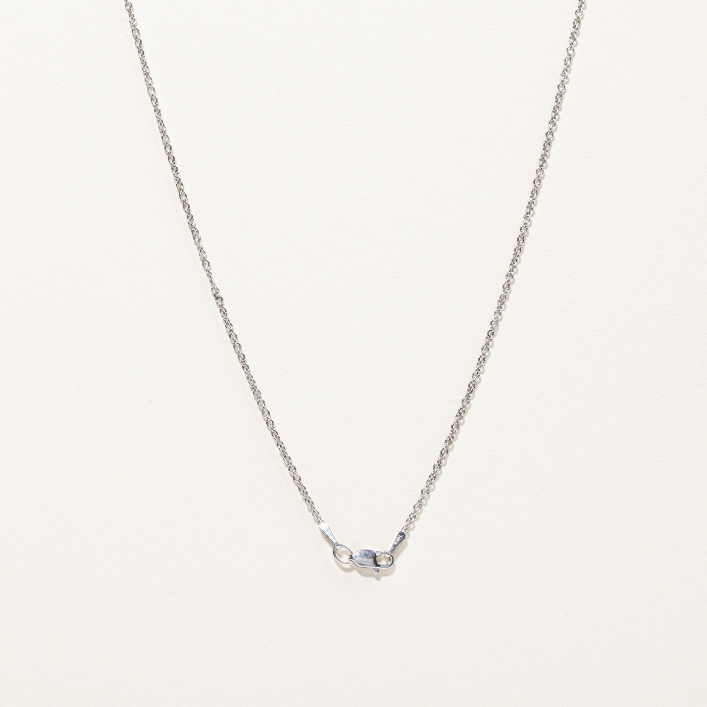 Three Stone Diamond Necklace | 0.11ctw | 20"|