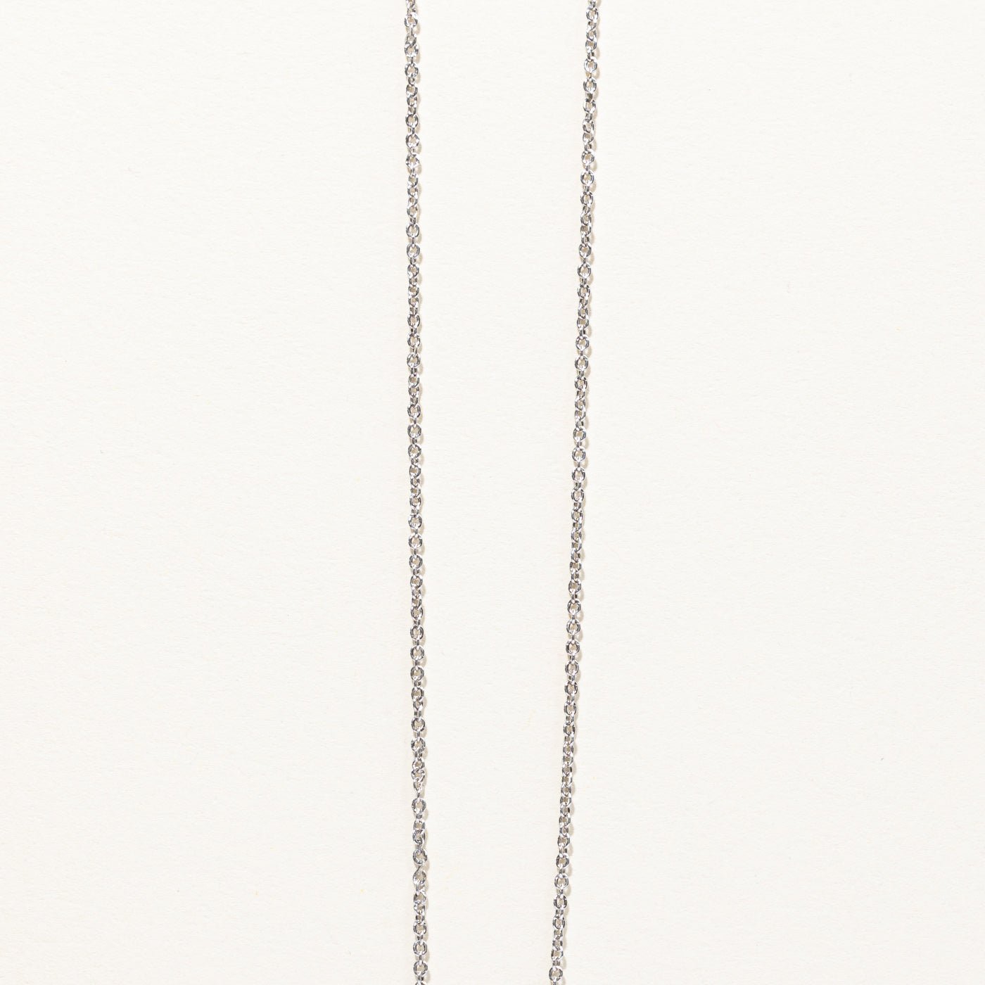 Three Stone Diamond Necklace | 0.11ctw | 20"|