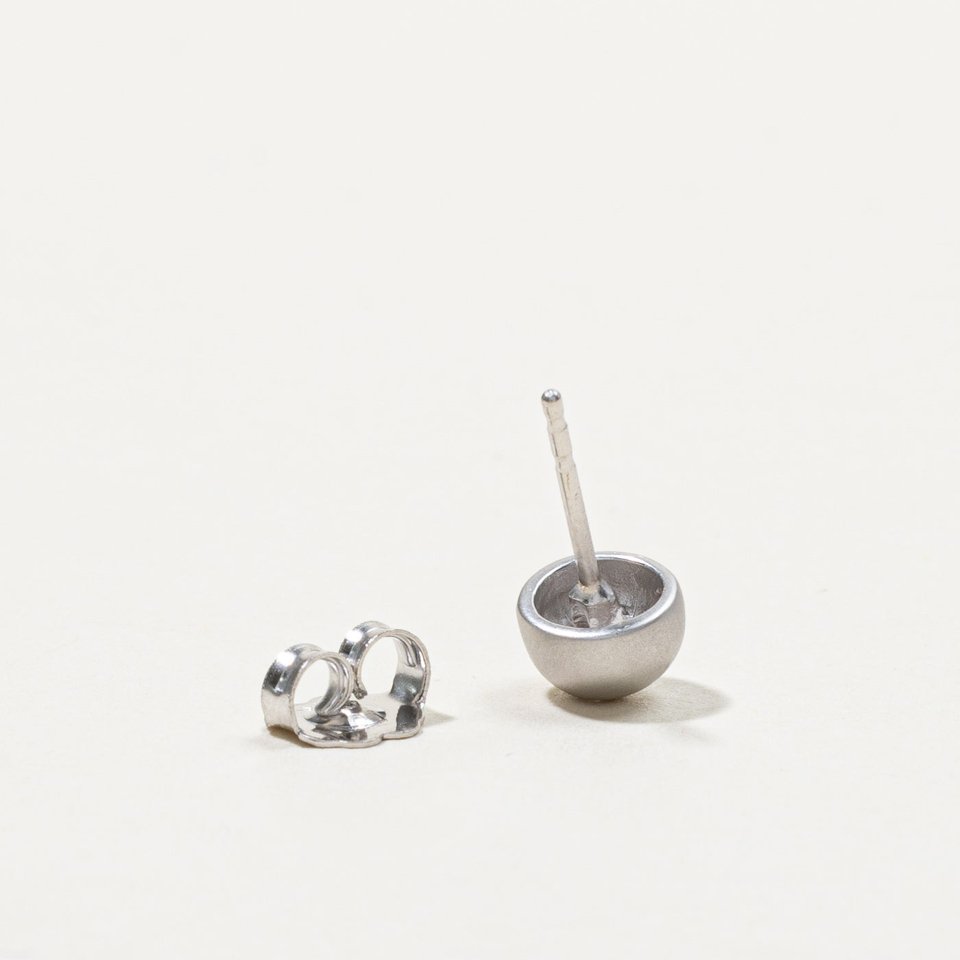 Flush Set Diamond Stud Earrings | 0.04ctw |