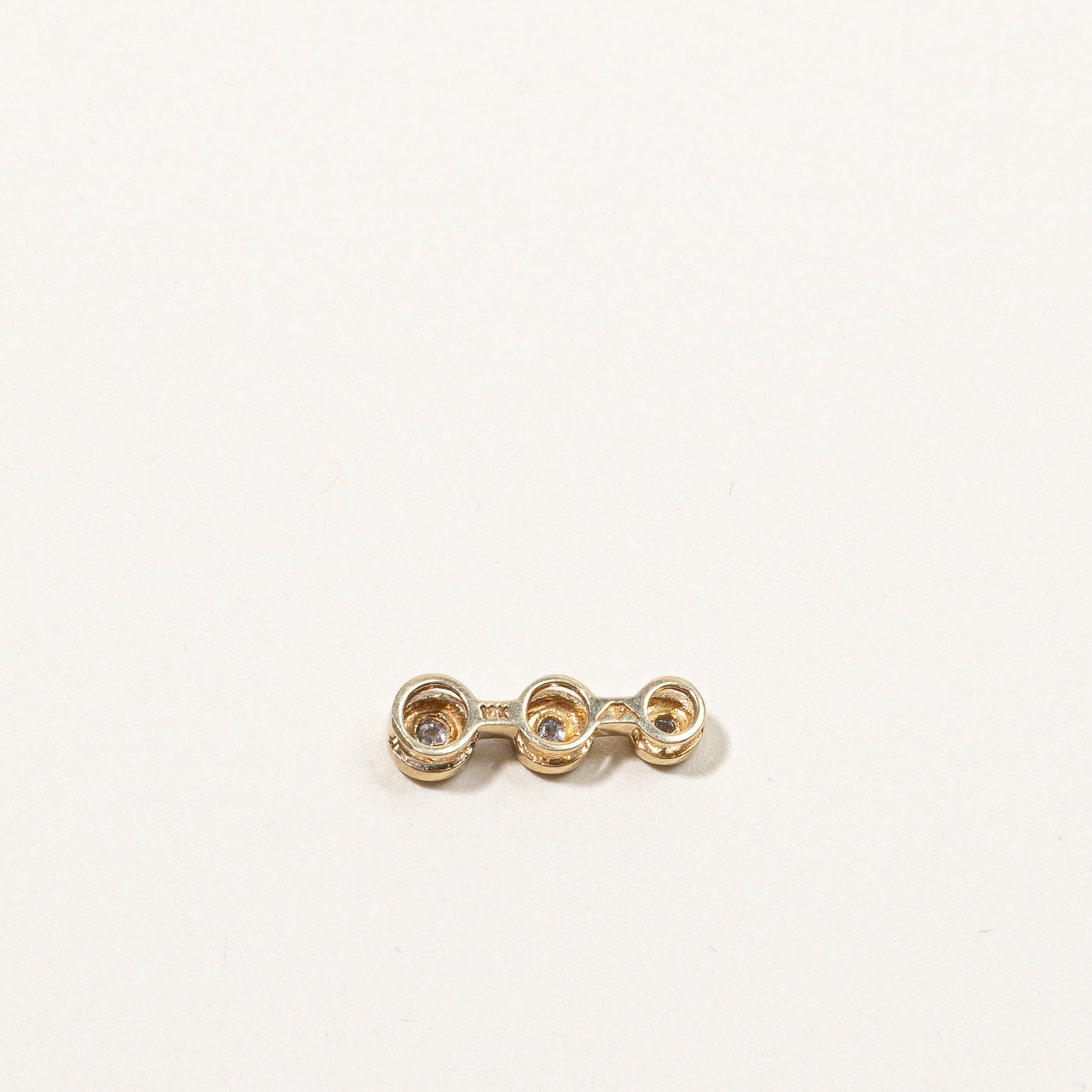 Three Stone Diamond Journey Pendant | 0.06ctw |