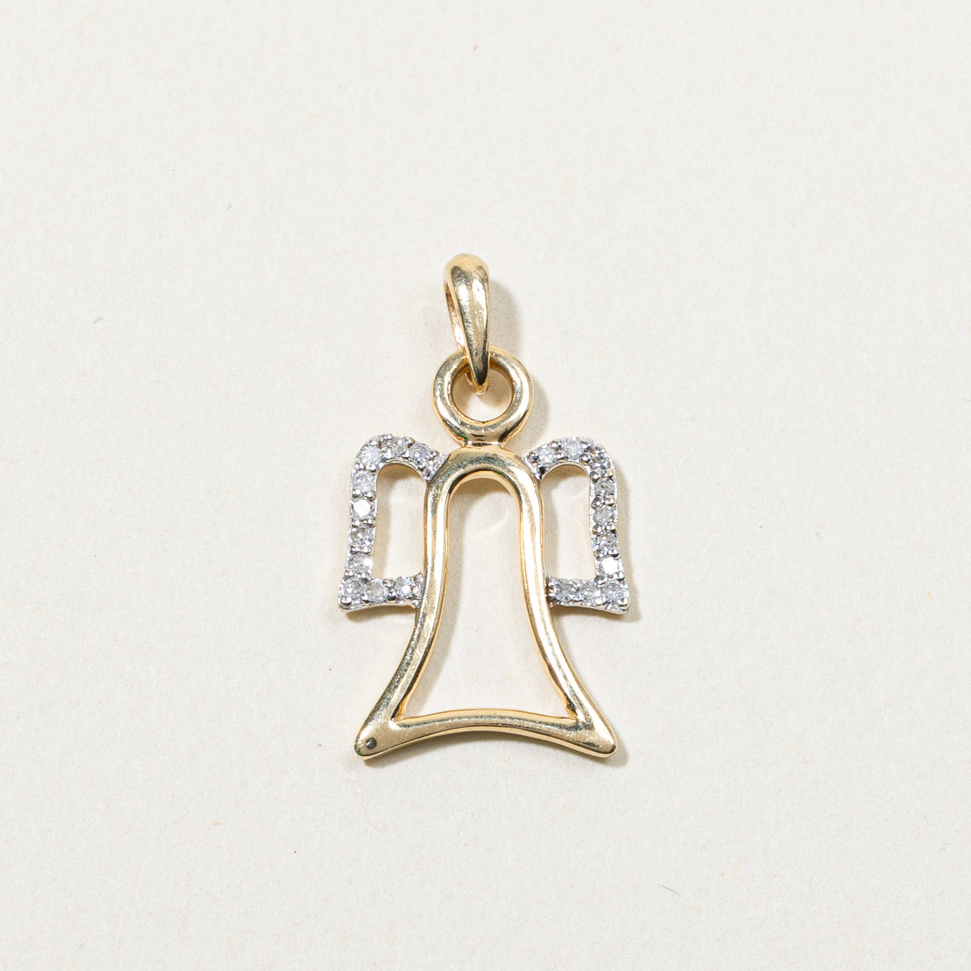 Diamond Angel Pendant | 0.10ctw |