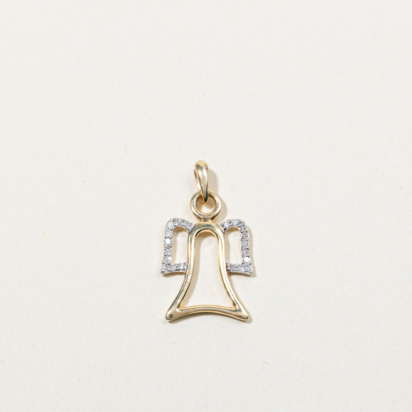 Diamond Angel Pendant | 0.10ctw |