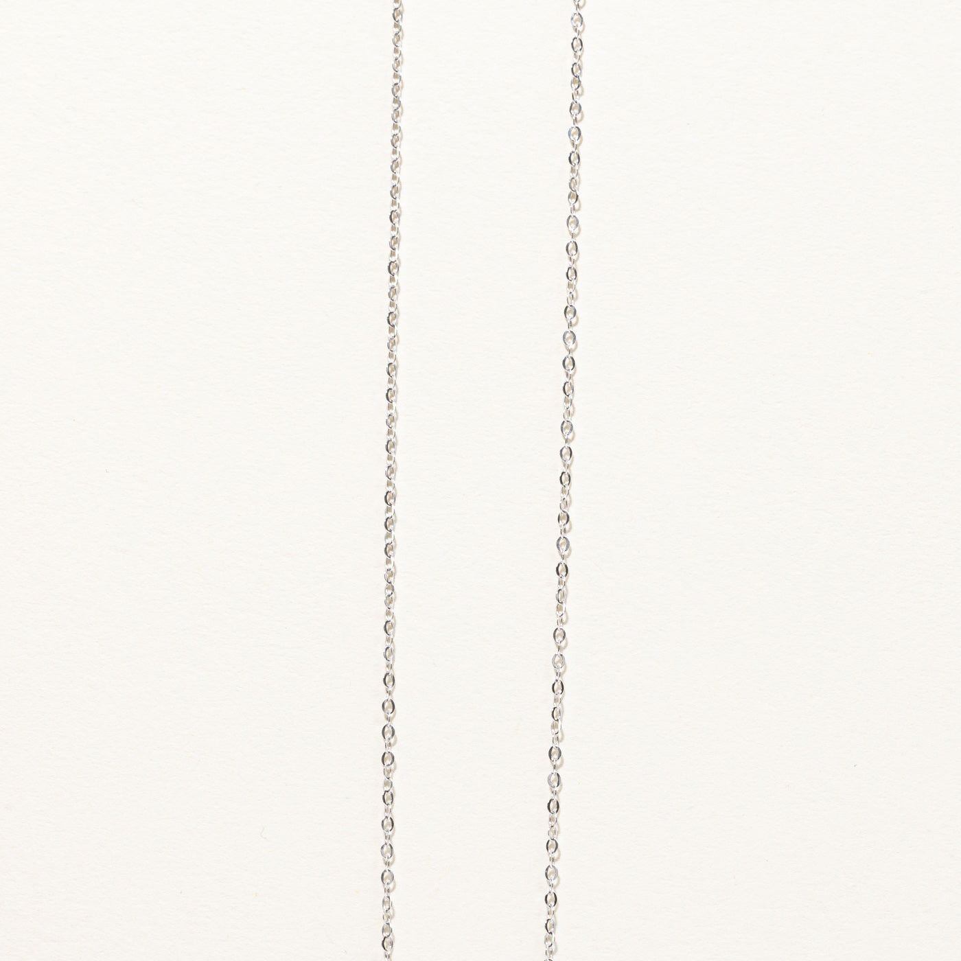Cluster Diamond Rolo Link Chain | 0.07ctw | 16"|