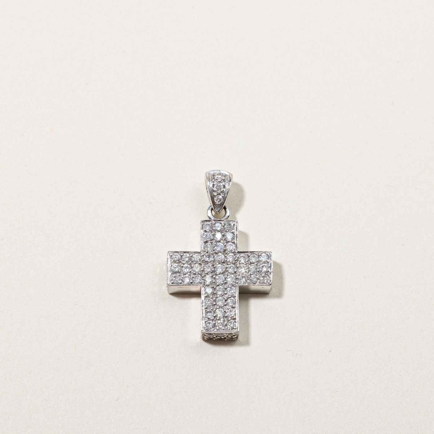 Diamond Cross Pendant | 0.51ctw |