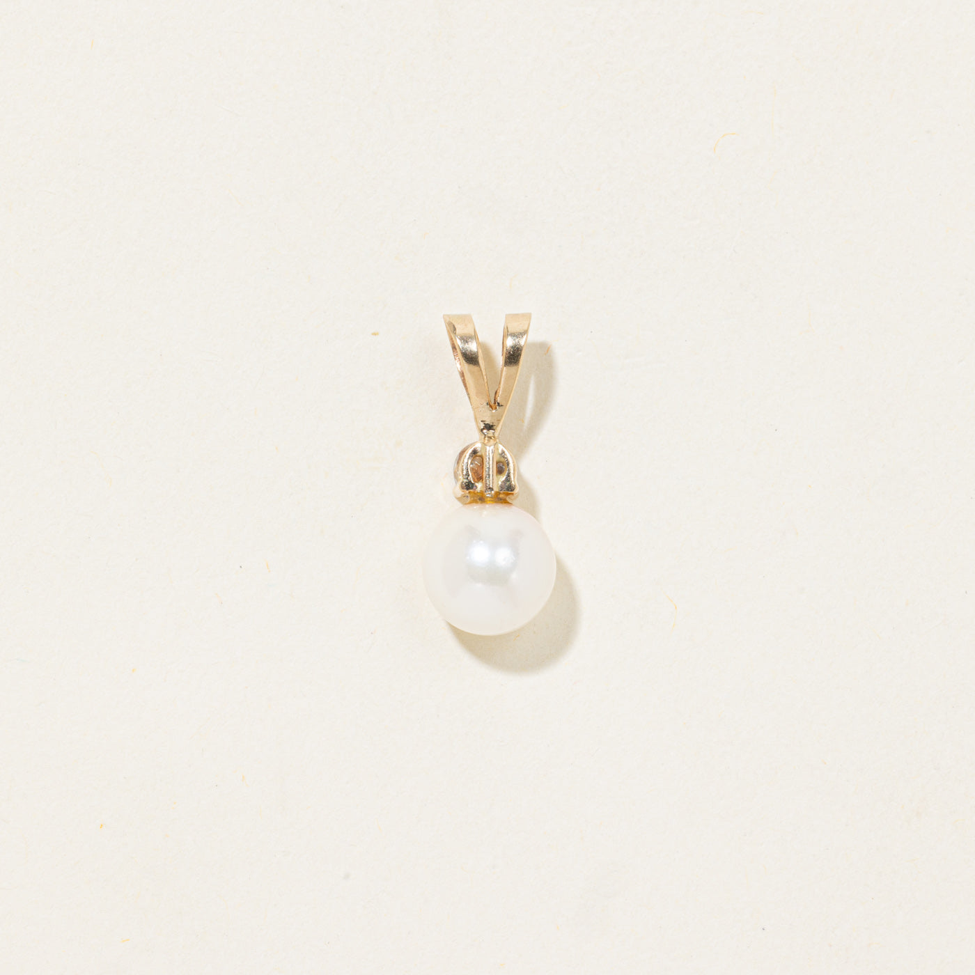Pearl & Diamond Pendant | 0.27ctw |