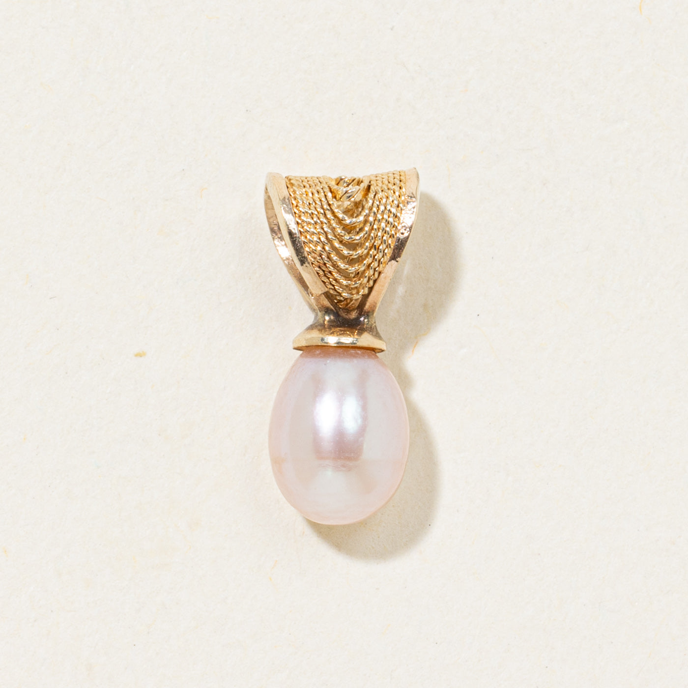 Pearl Textured Pendant