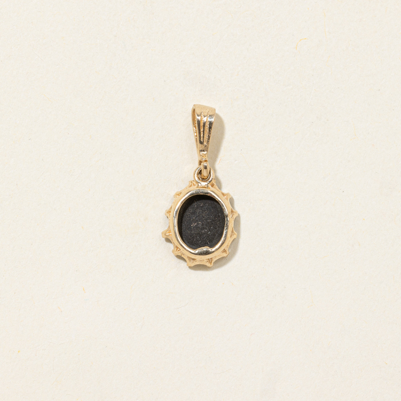 Oval Cabochon Ammolite Pendant