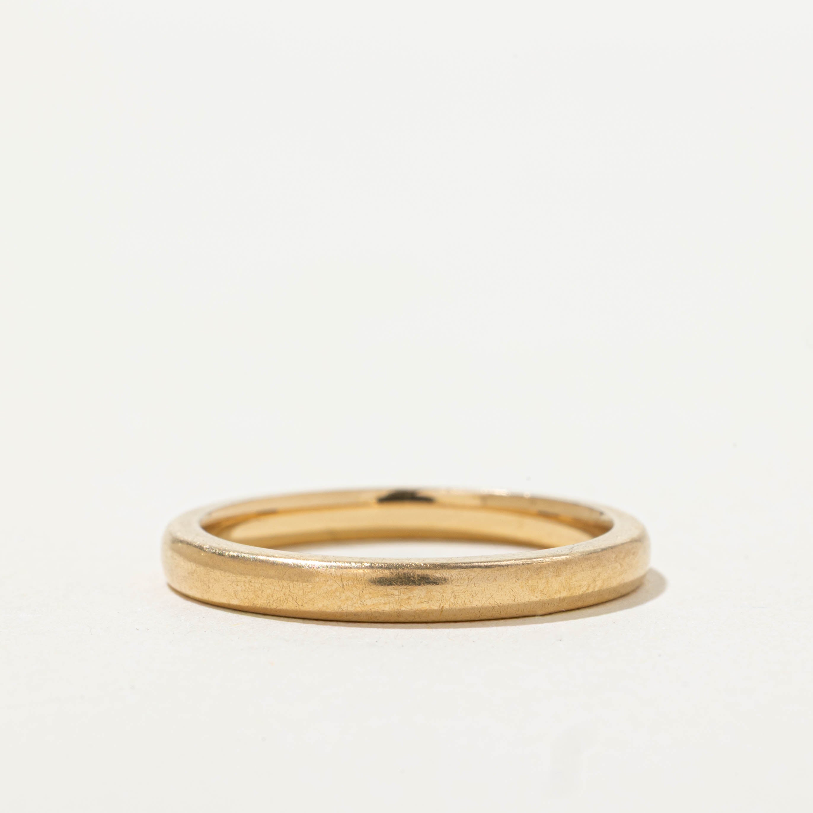 1930 Birmingham UK Yellow Gold Band | 2.25mm | SZ 5.75