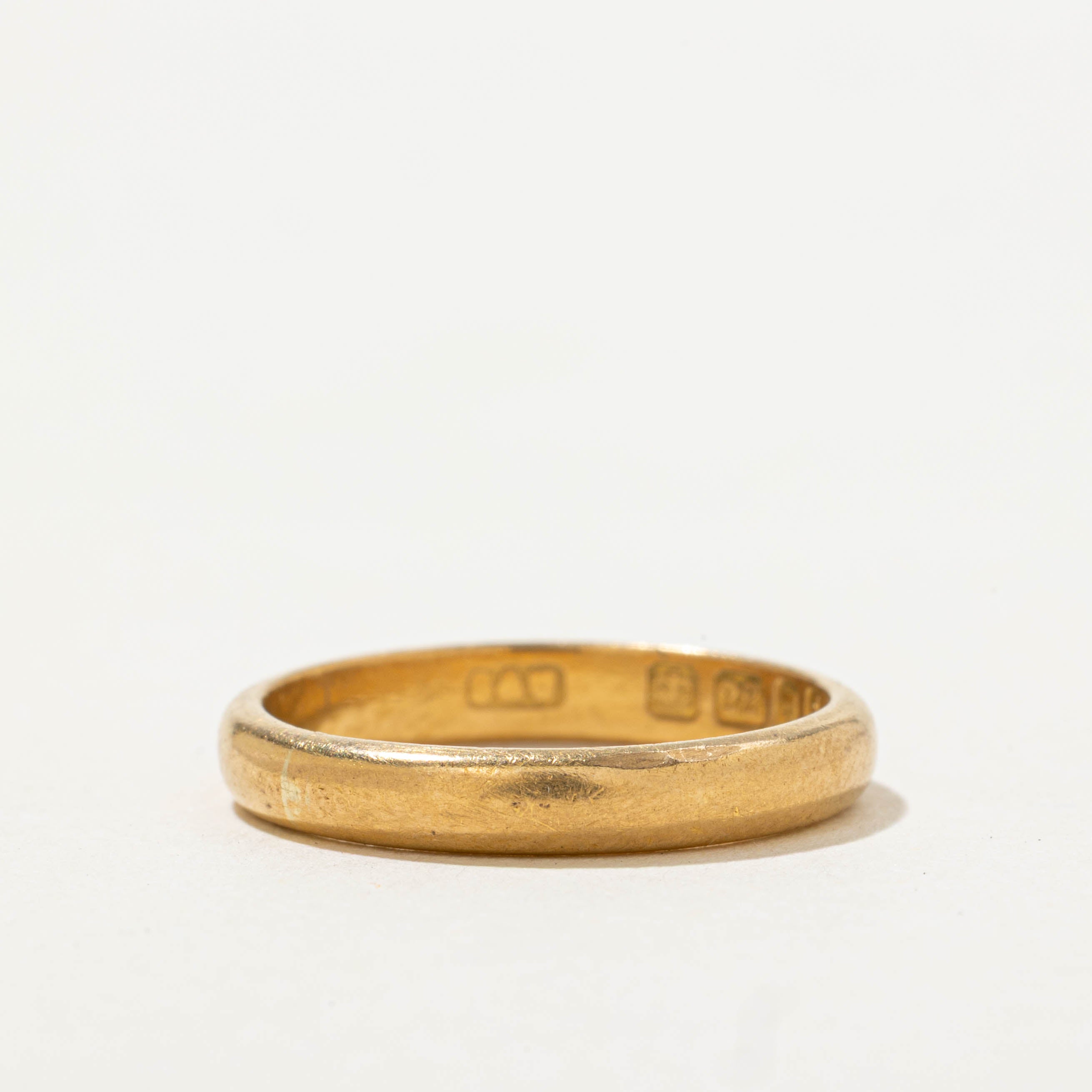 1959 London 22k Yellow Gold Band | 3.05mm | SZ 5