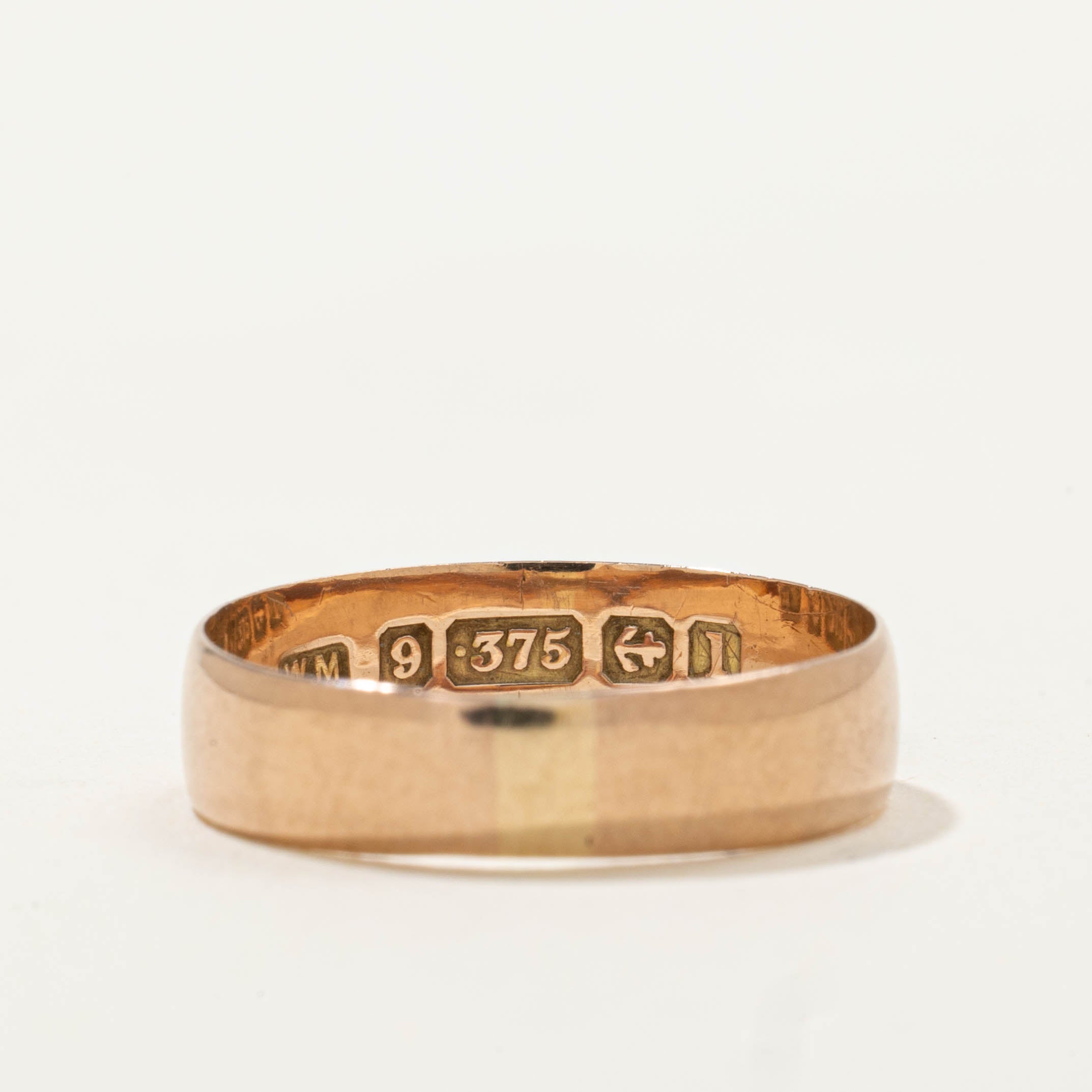 1910 Birmingham UK Rose Gold Band | 4.40mm | SZ 5