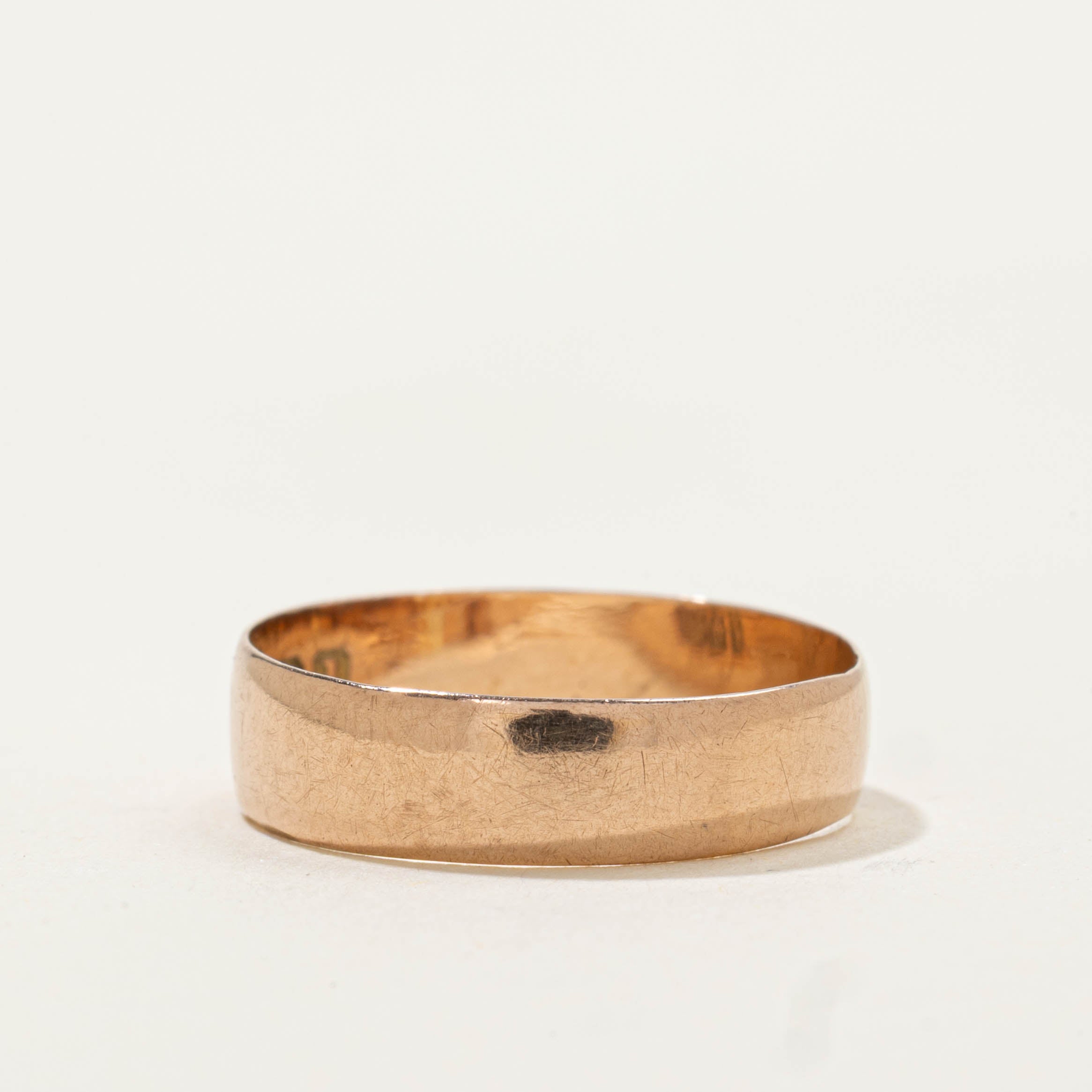 1910 Birmingham UK Rose Gold Band | 4.40mm | SZ 5