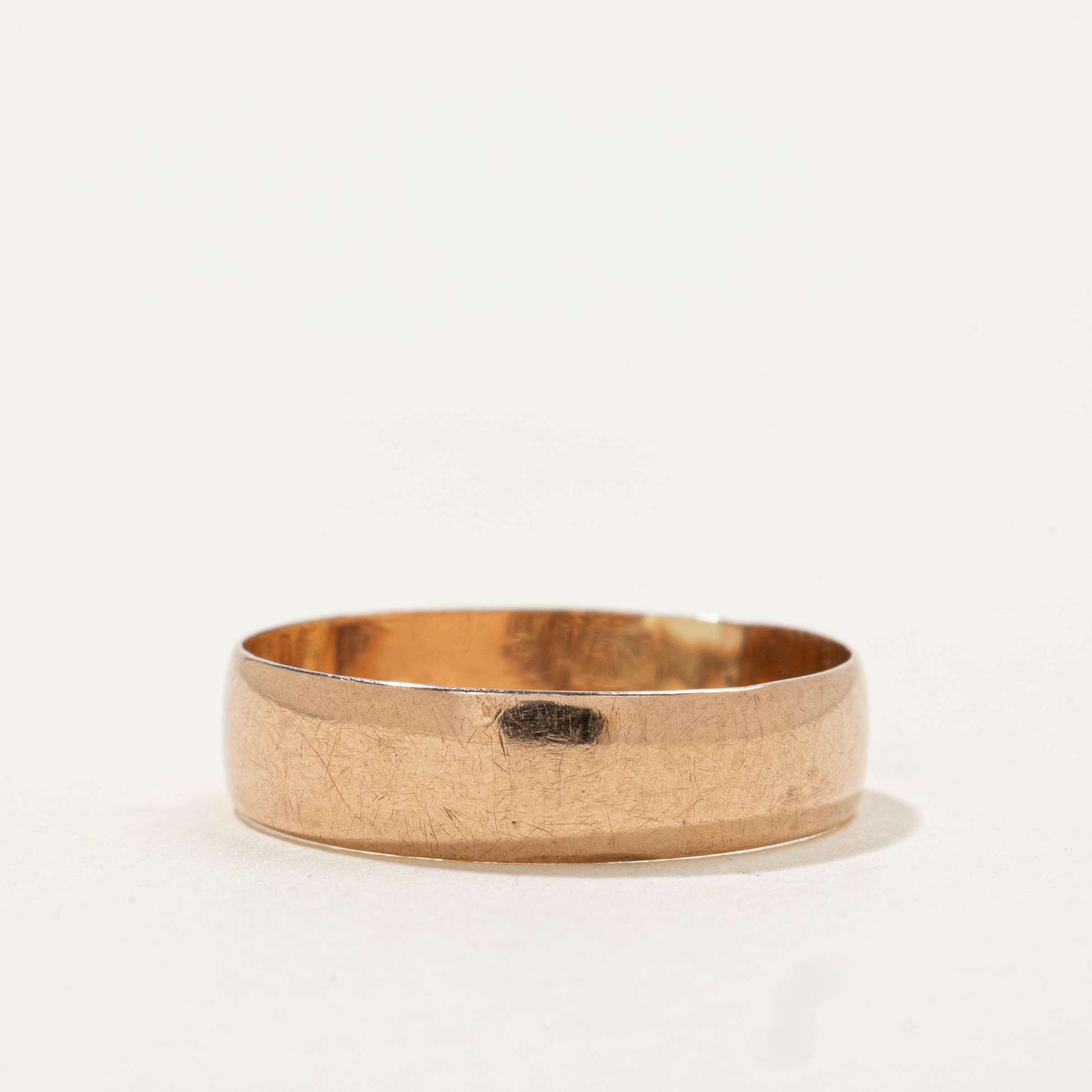 1910 Birmingham UK Rose Gold Band | 4.40mm | SZ 5