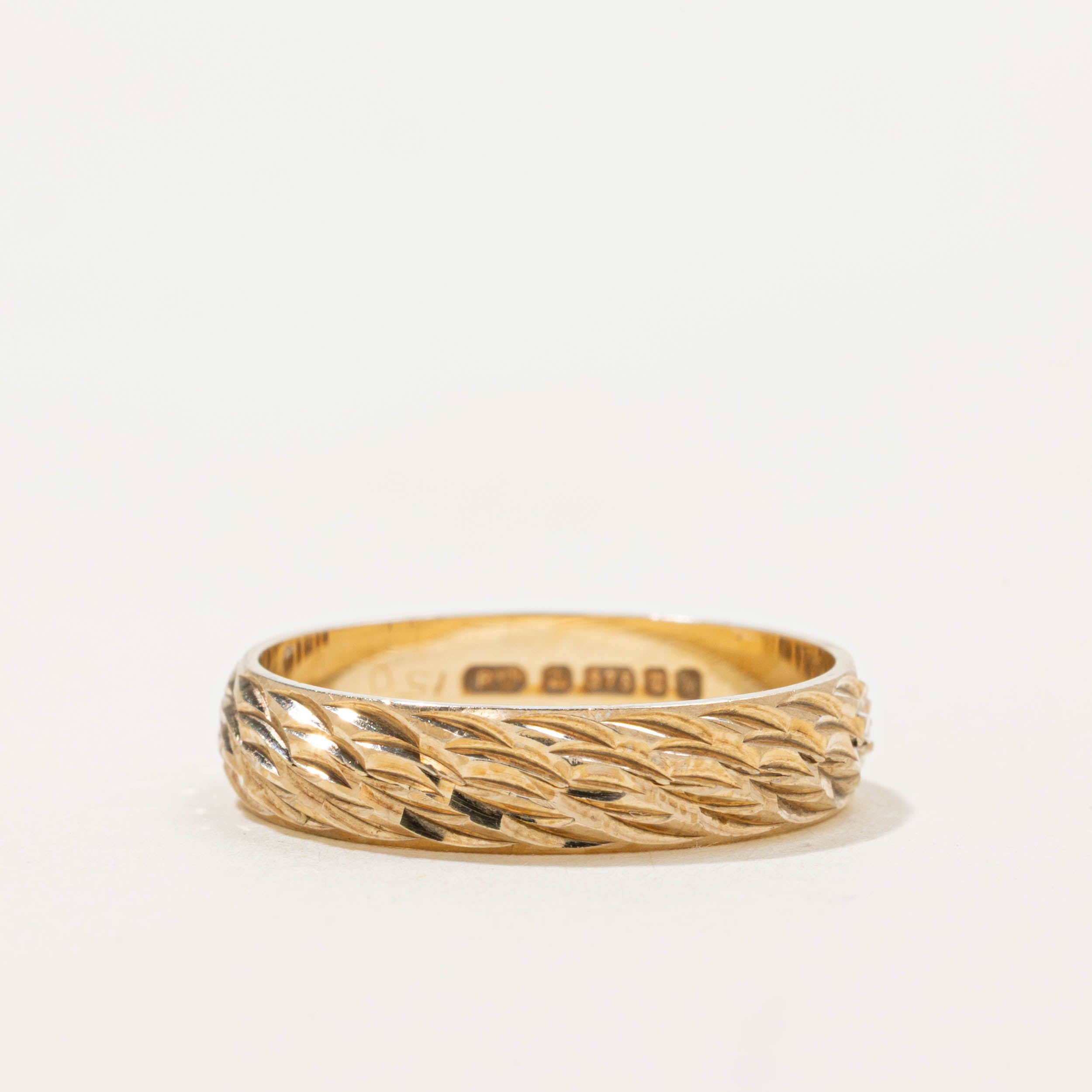 1982 London UK Braided Band | SZ 5.75