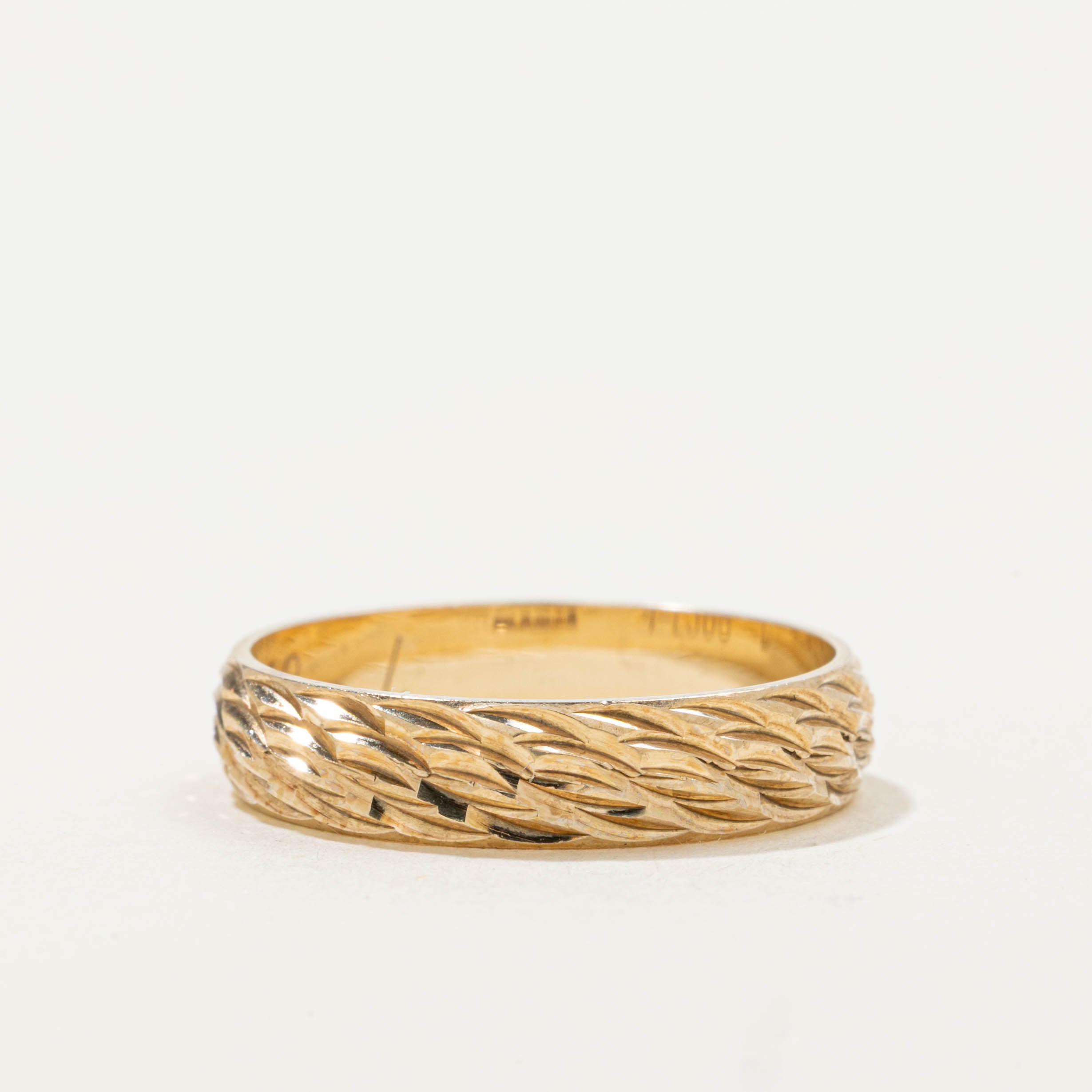 1982 London UK Braided Band | SZ 5.75