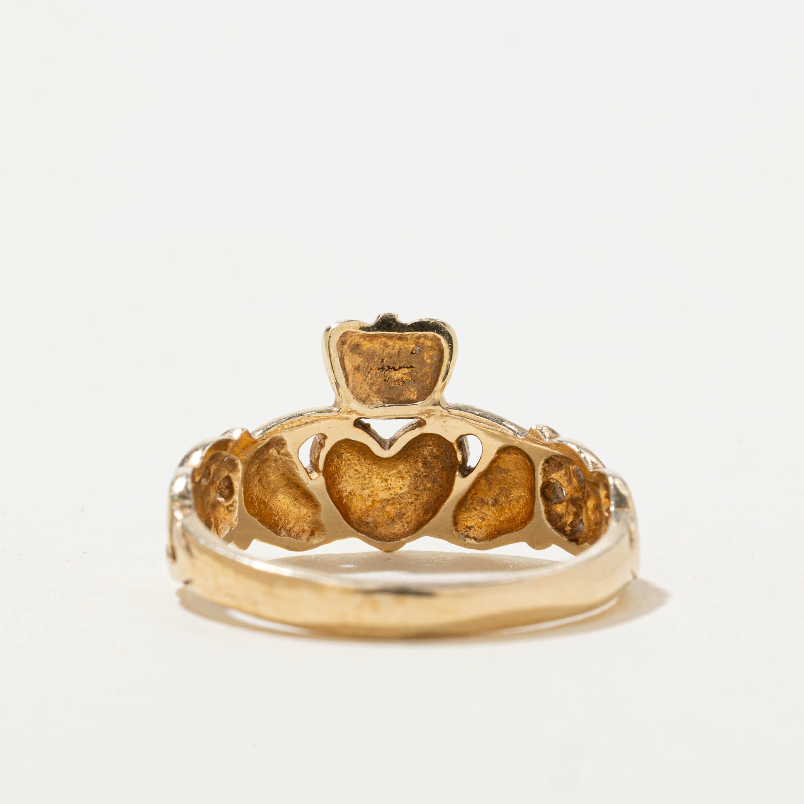 1998 Dublin Claddagh Openwork Ring | SZ 5.25