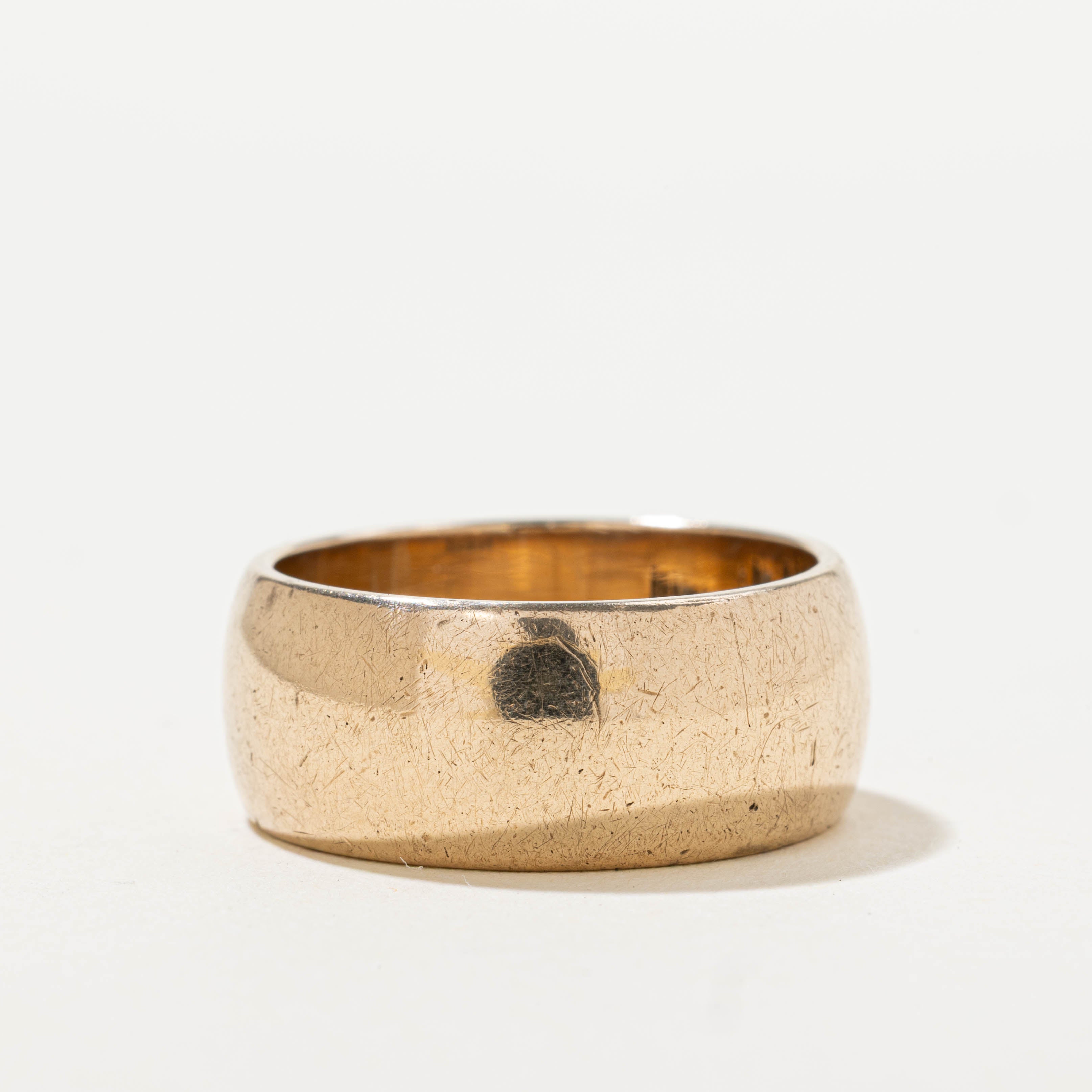1963 Birmingham UK Thick Band | 8.95mm | SZ 8.5