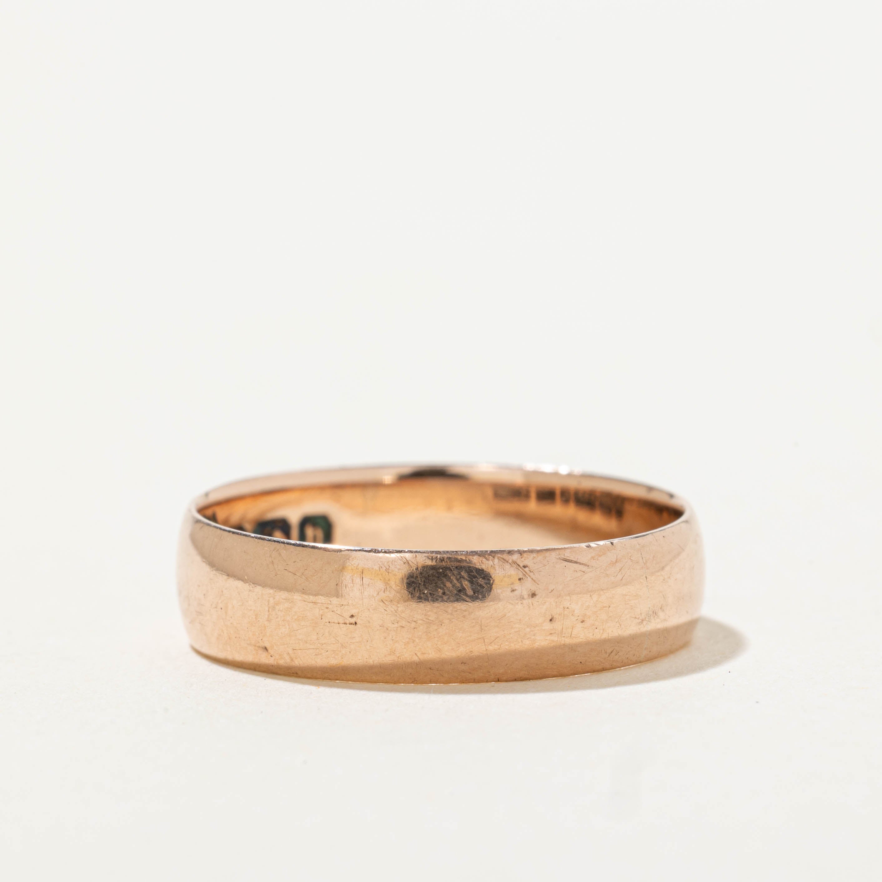 1895 Birmingham UK Rose Gold Band | 4.80mm | SZ 7