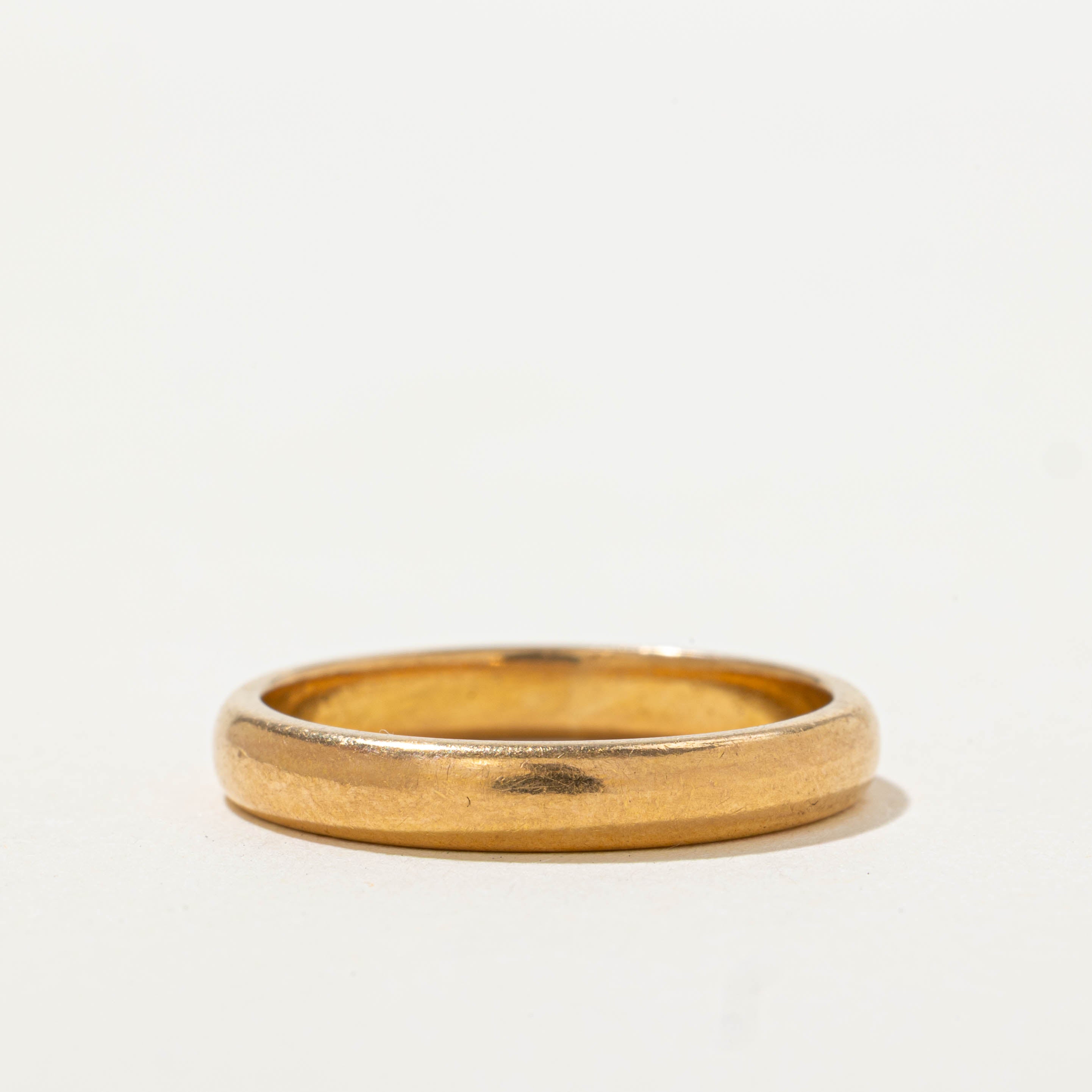 1953 Birmingham 22k Yellow Gold Band | 3.25mm | SZ 7