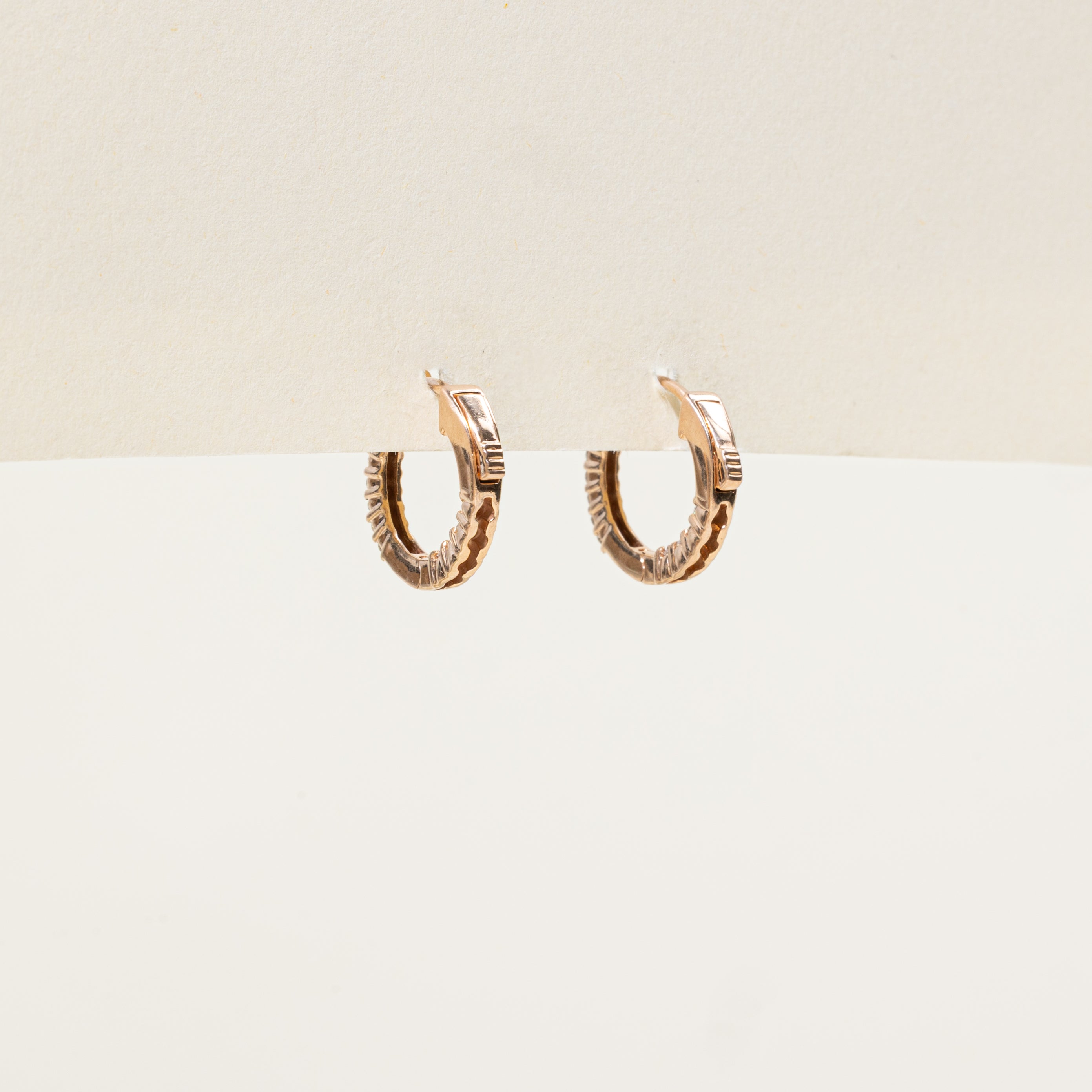 Diamond Hoop Earrings | 0.45ctw